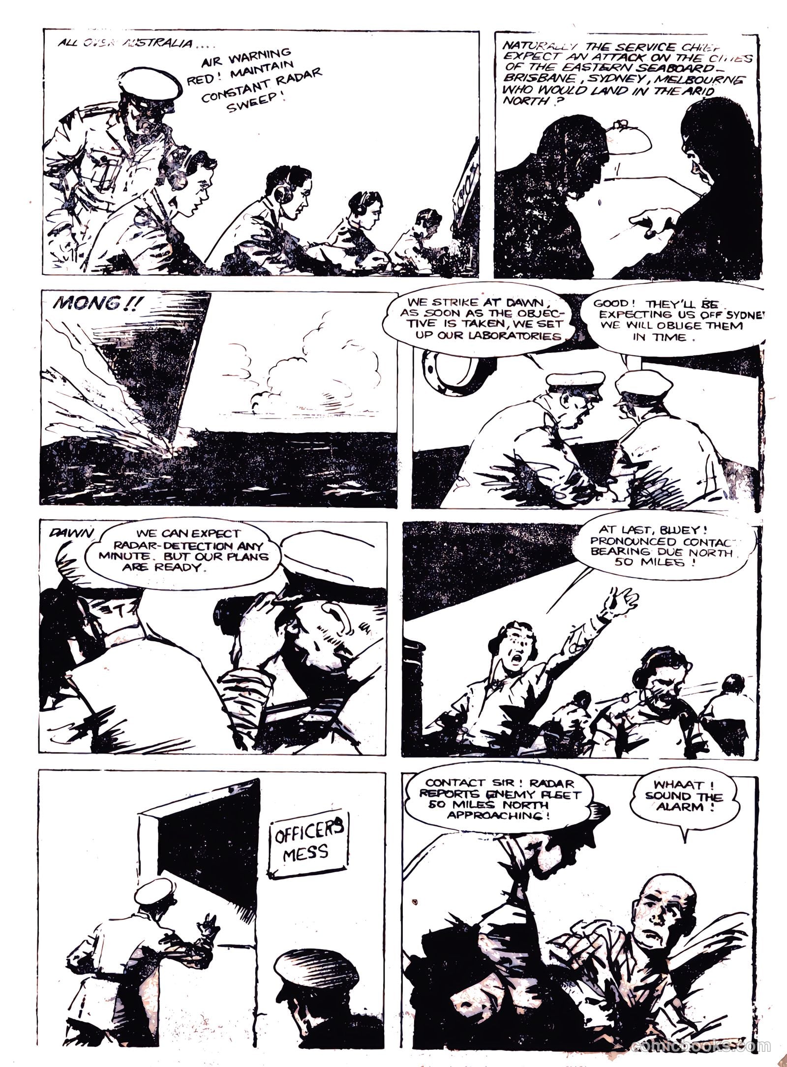 "Punch" Perkins of the Fighting Fleet #7 (1951) — page 12 of 18