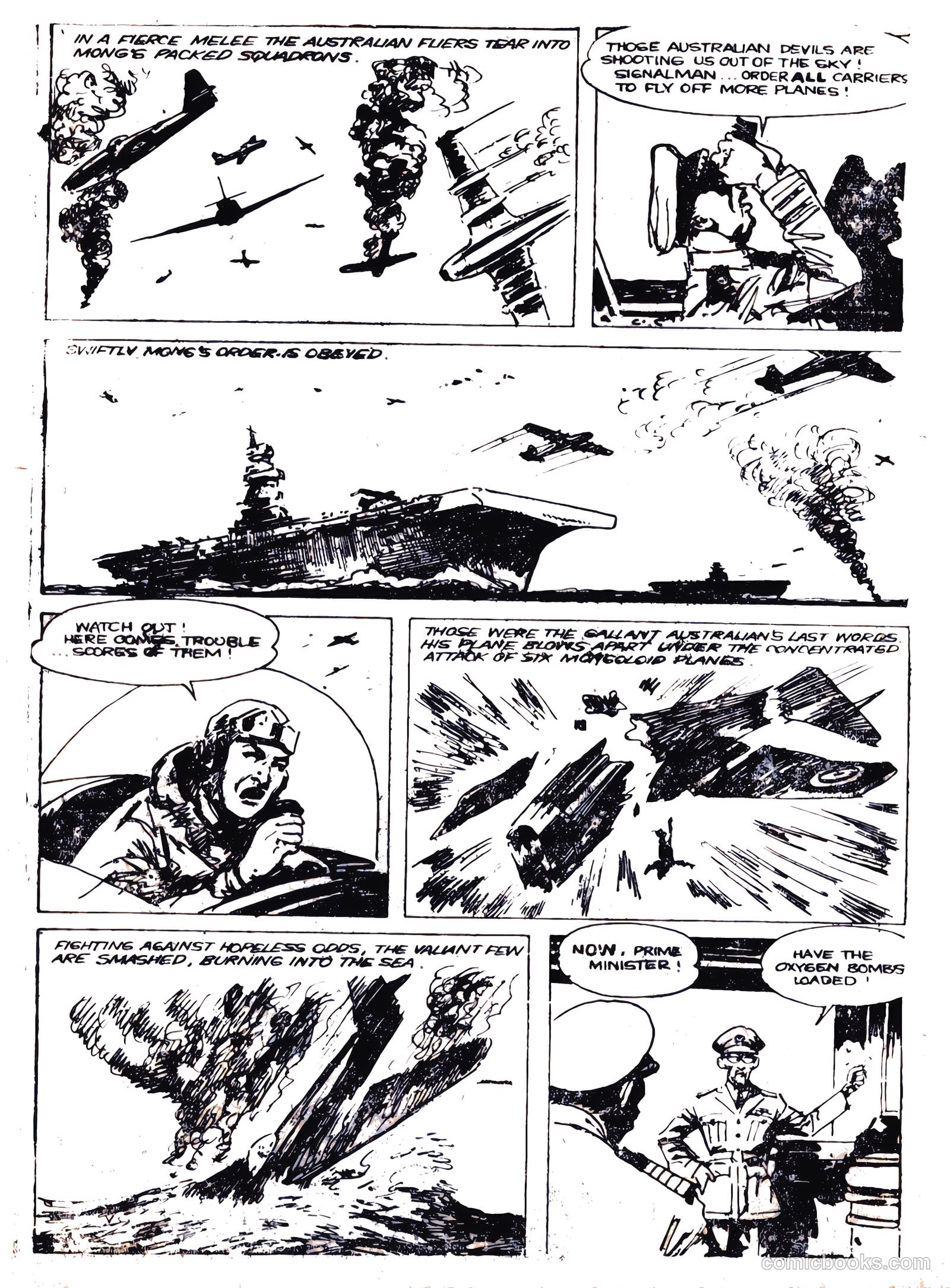 "Punch" Perkins of the Fighting Fleet #7 (1951) — page 13 of 18