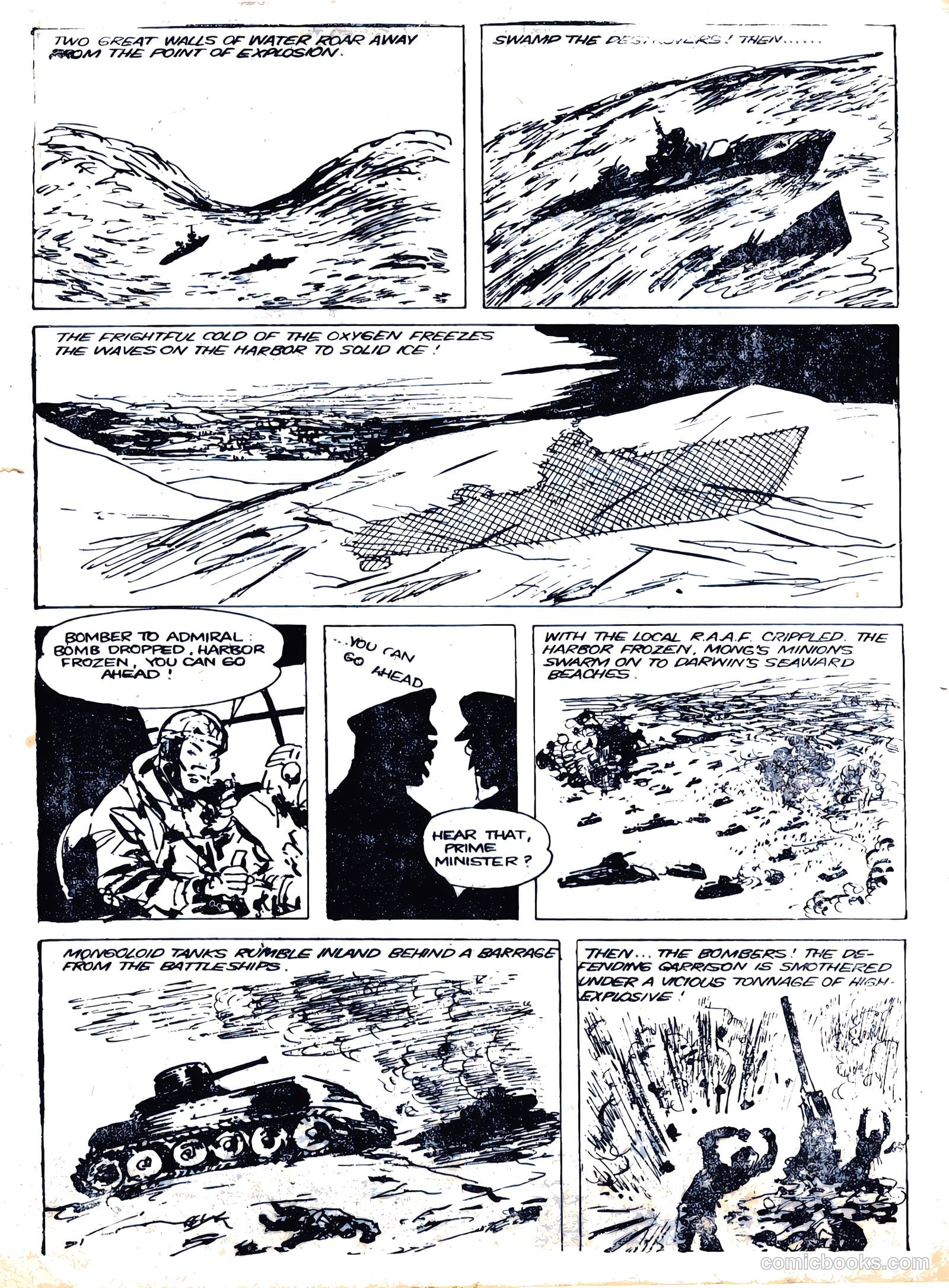 "Punch" Perkins of the Fighting Fleet #7 (1951) — page 15 of 18