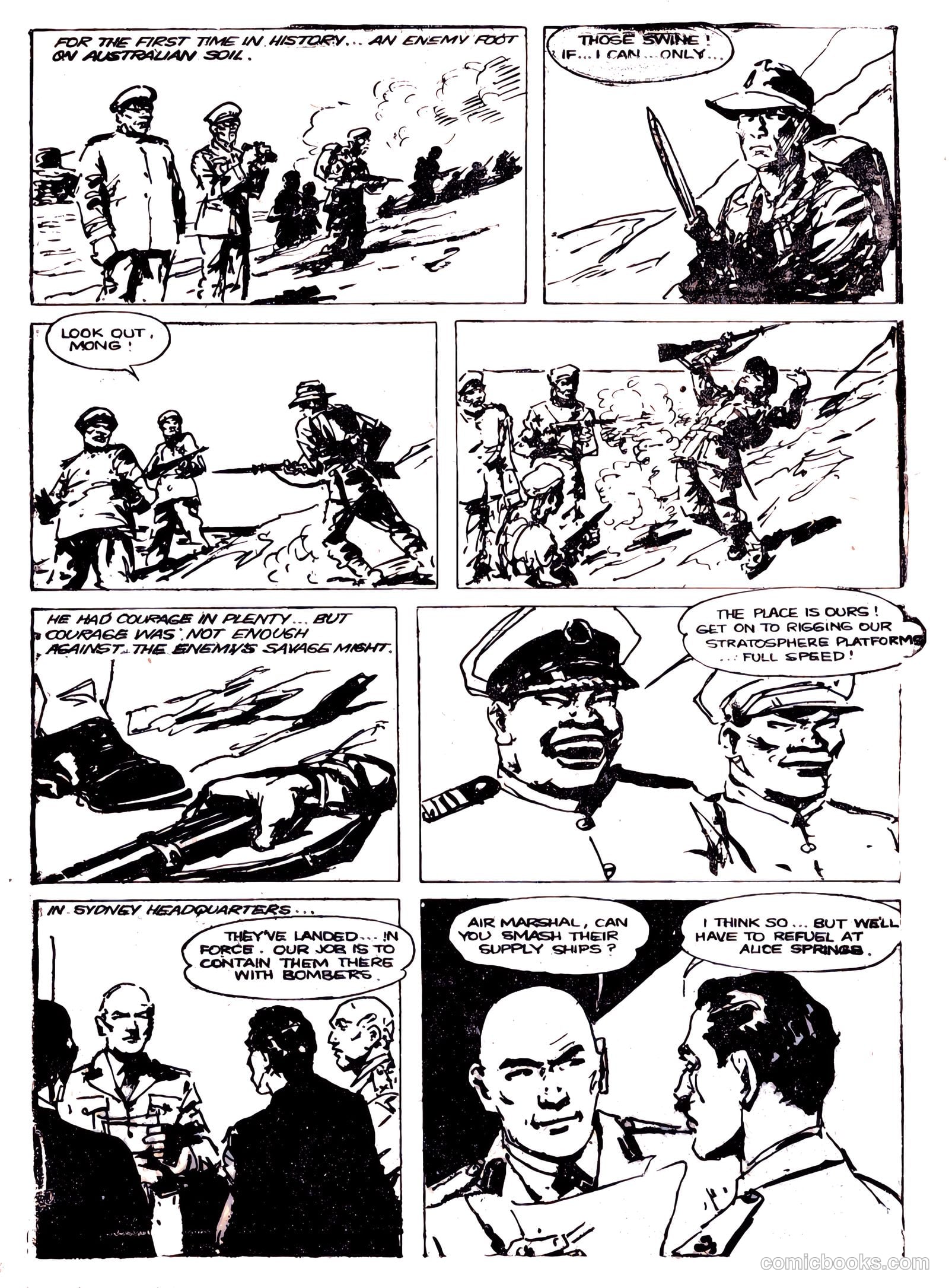 "Punch" Perkins of the Fighting Fleet #7 (1951) — page 16 of 18