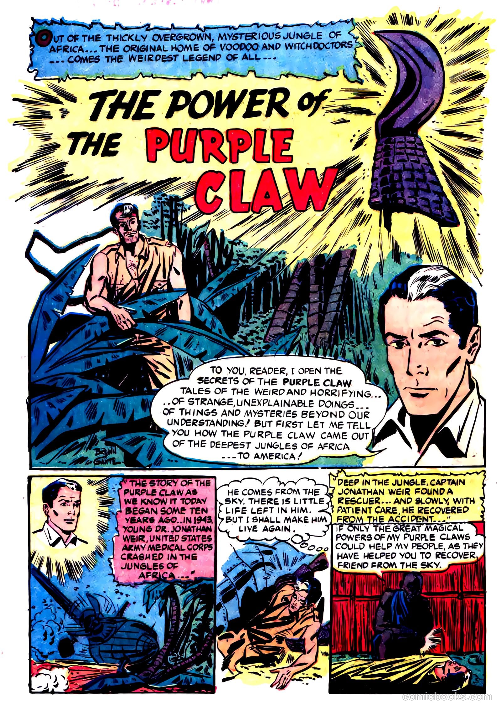 Purple Claw #8 (1958) — page 4 of 36