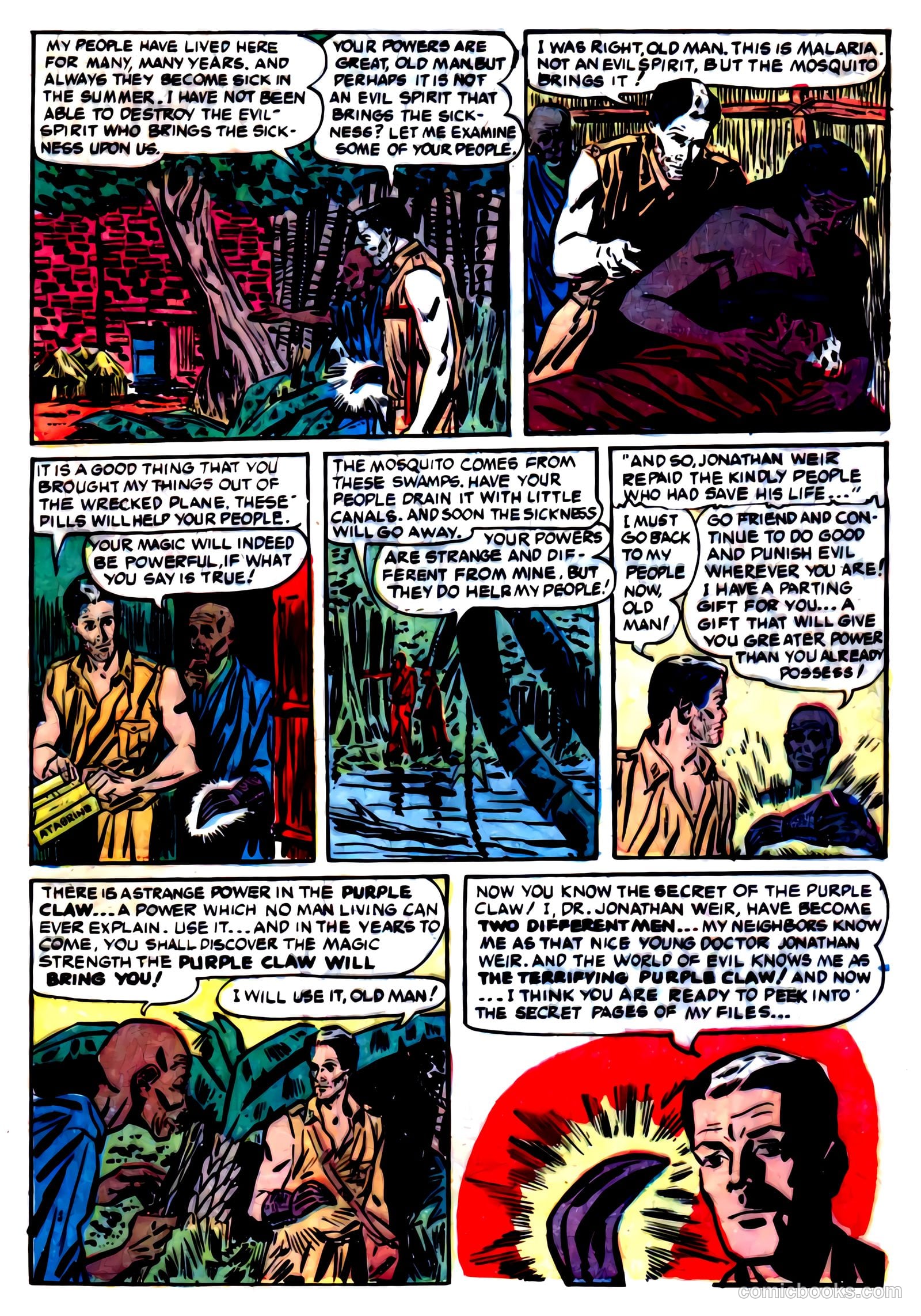 Purple Claw #8 (1958) — page 5 of 36
