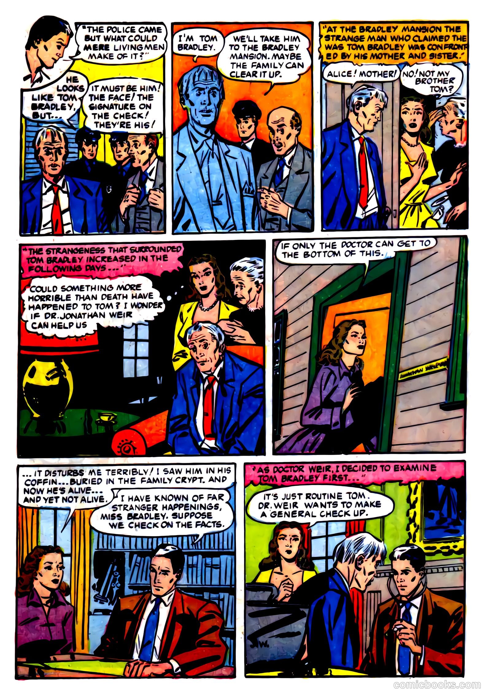 Purple Claw #8 (1958) — page 7 of 36