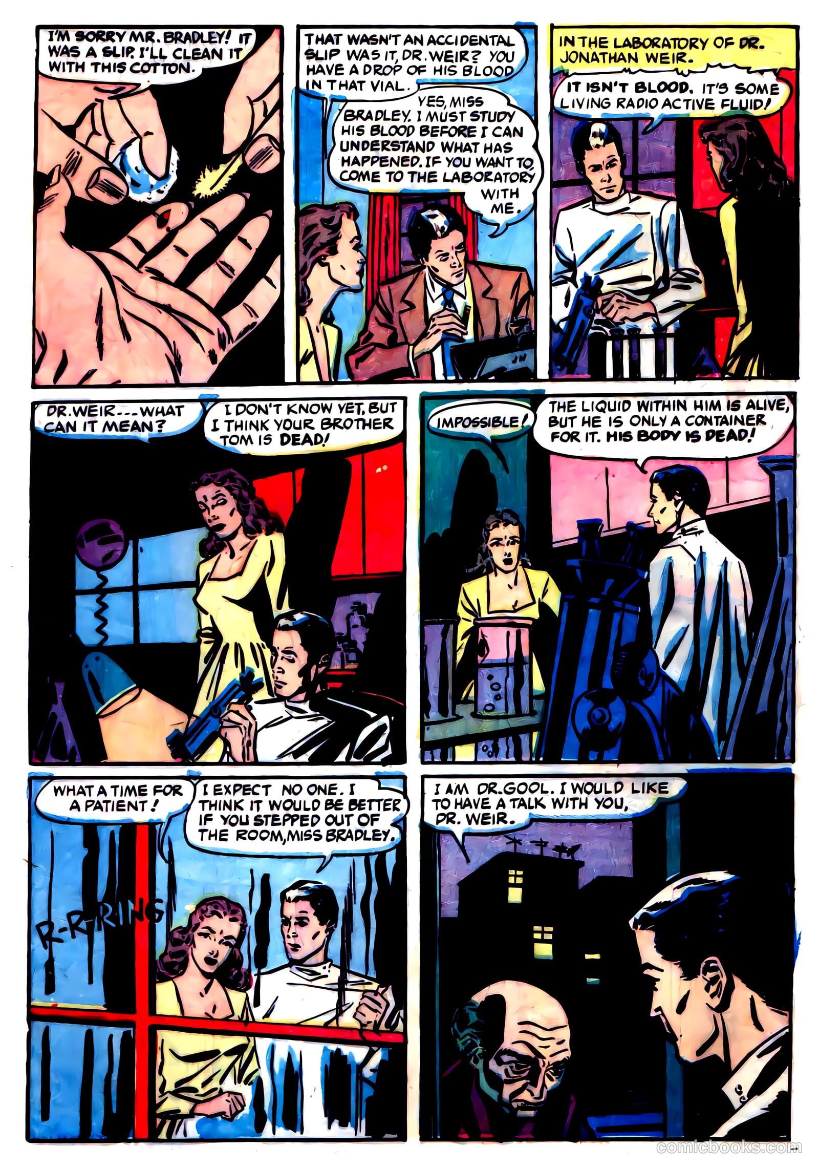 Purple Claw #8 (1958) — page 8 of 36