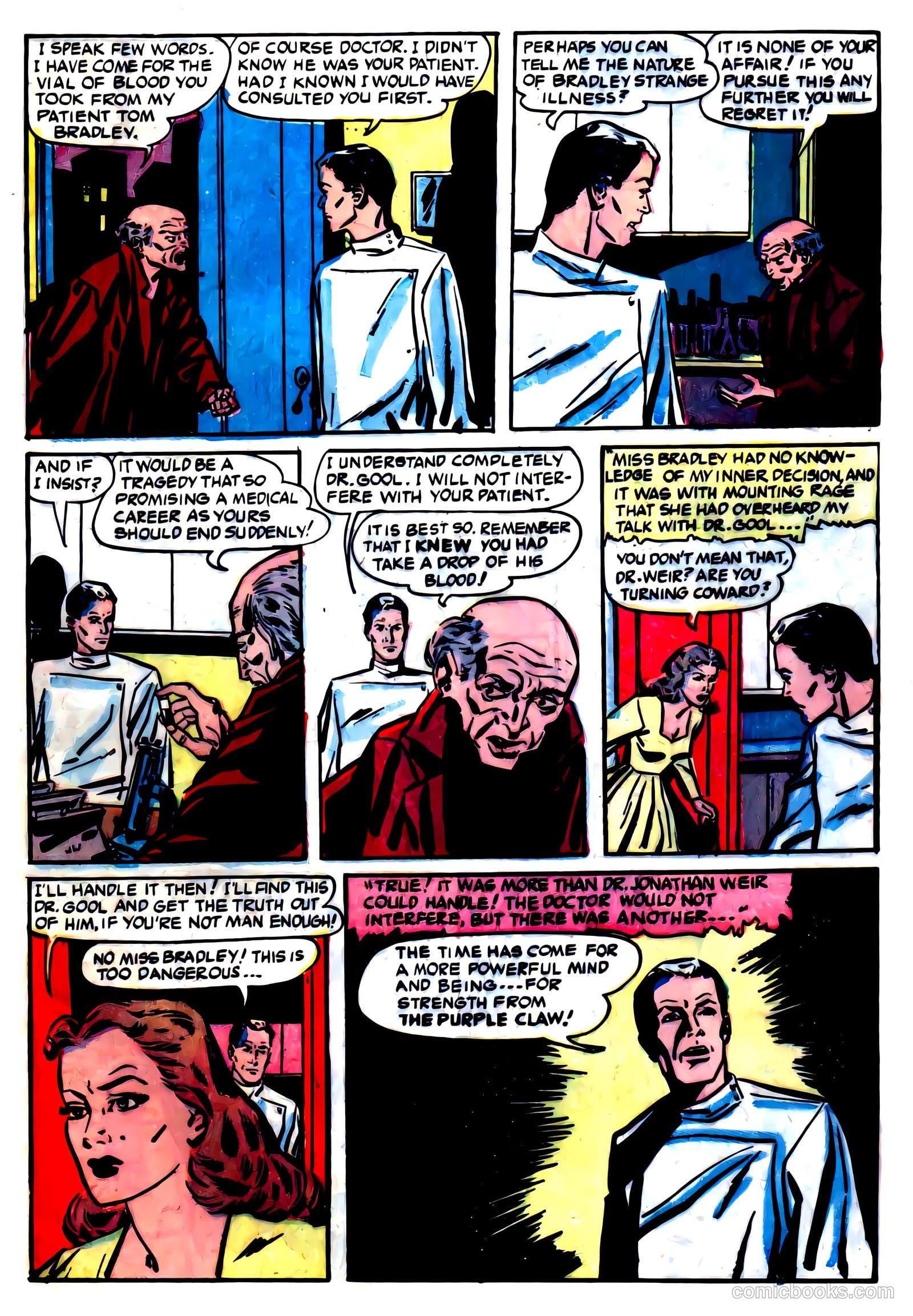 Purple Claw #8 (1958) — page 9 of 36