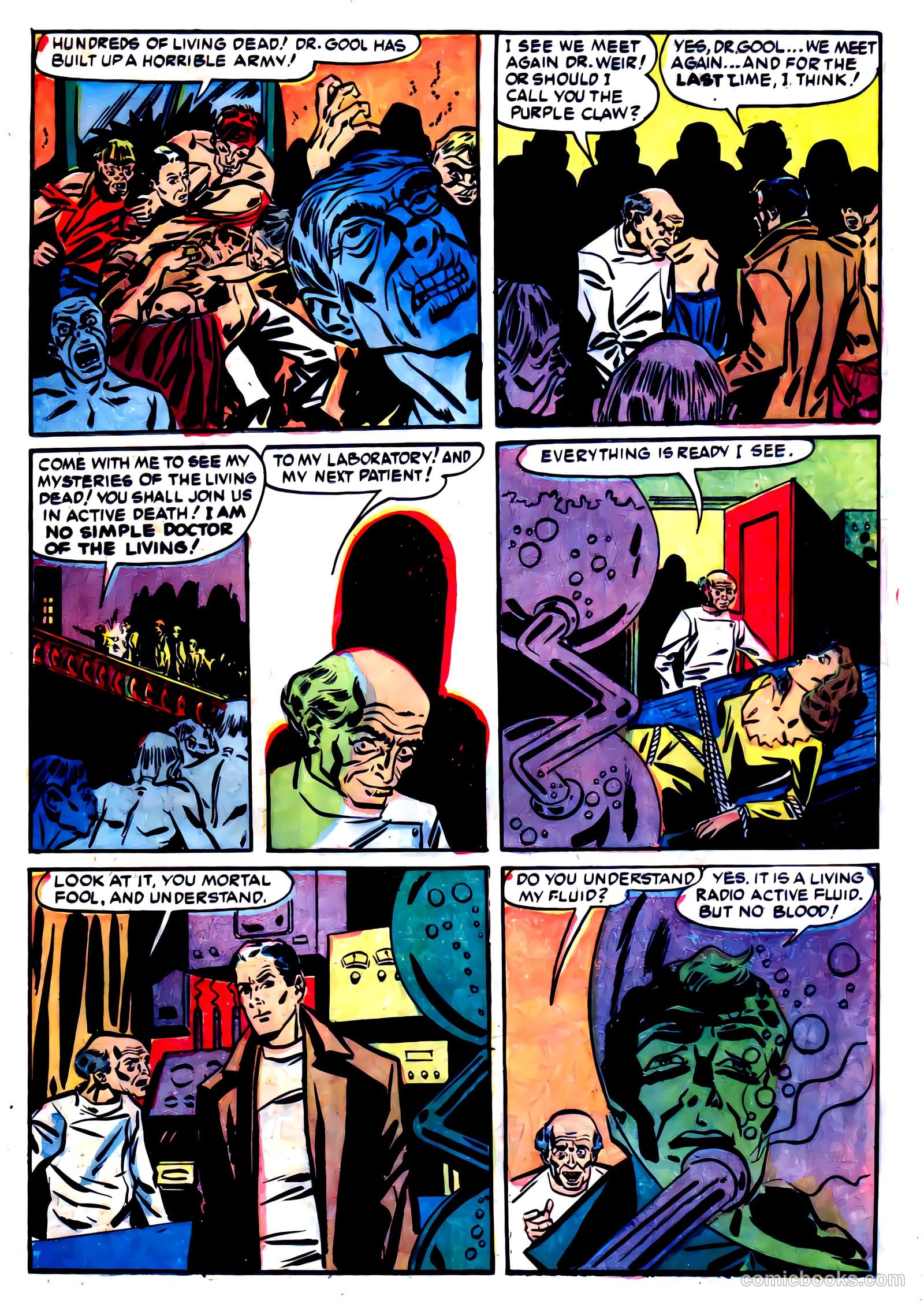 Purple Claw #8 (1958) — page 11 of 36
