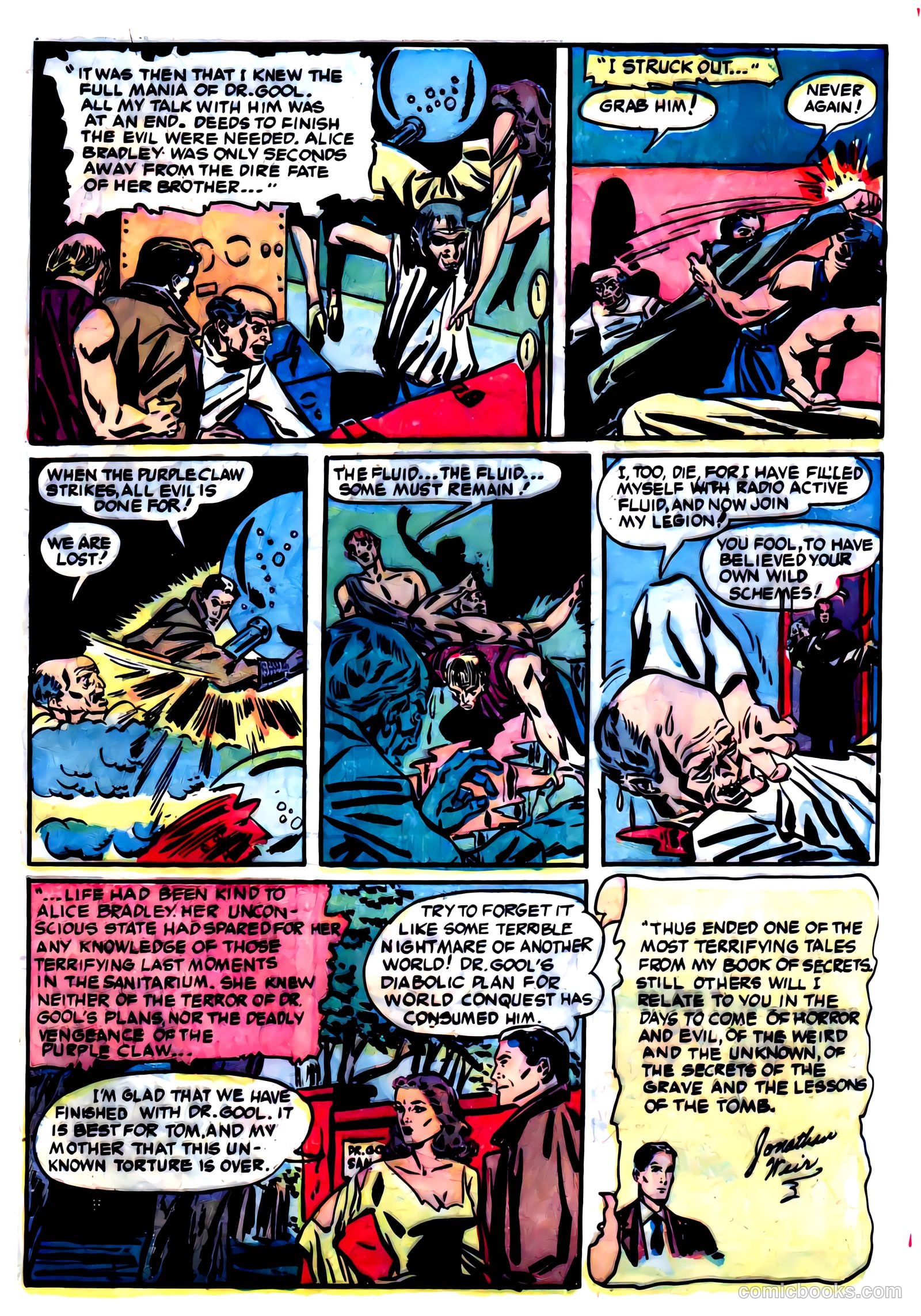 Purple Claw #8 (1958) — page 13 of 36