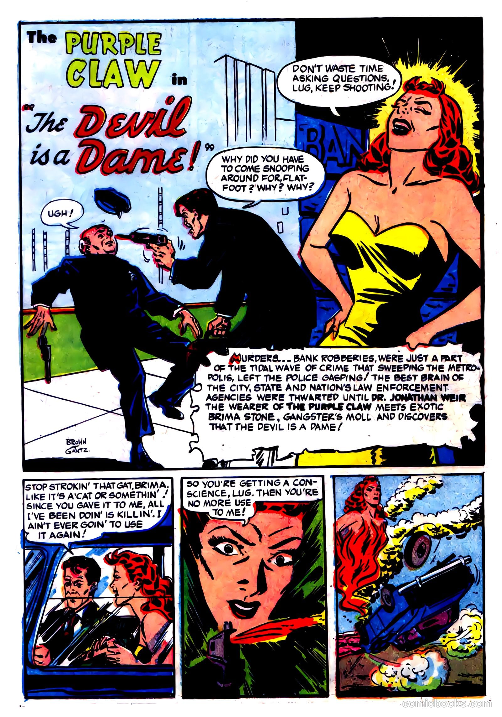 Purple Claw #8 (1958) — page 14 of 36