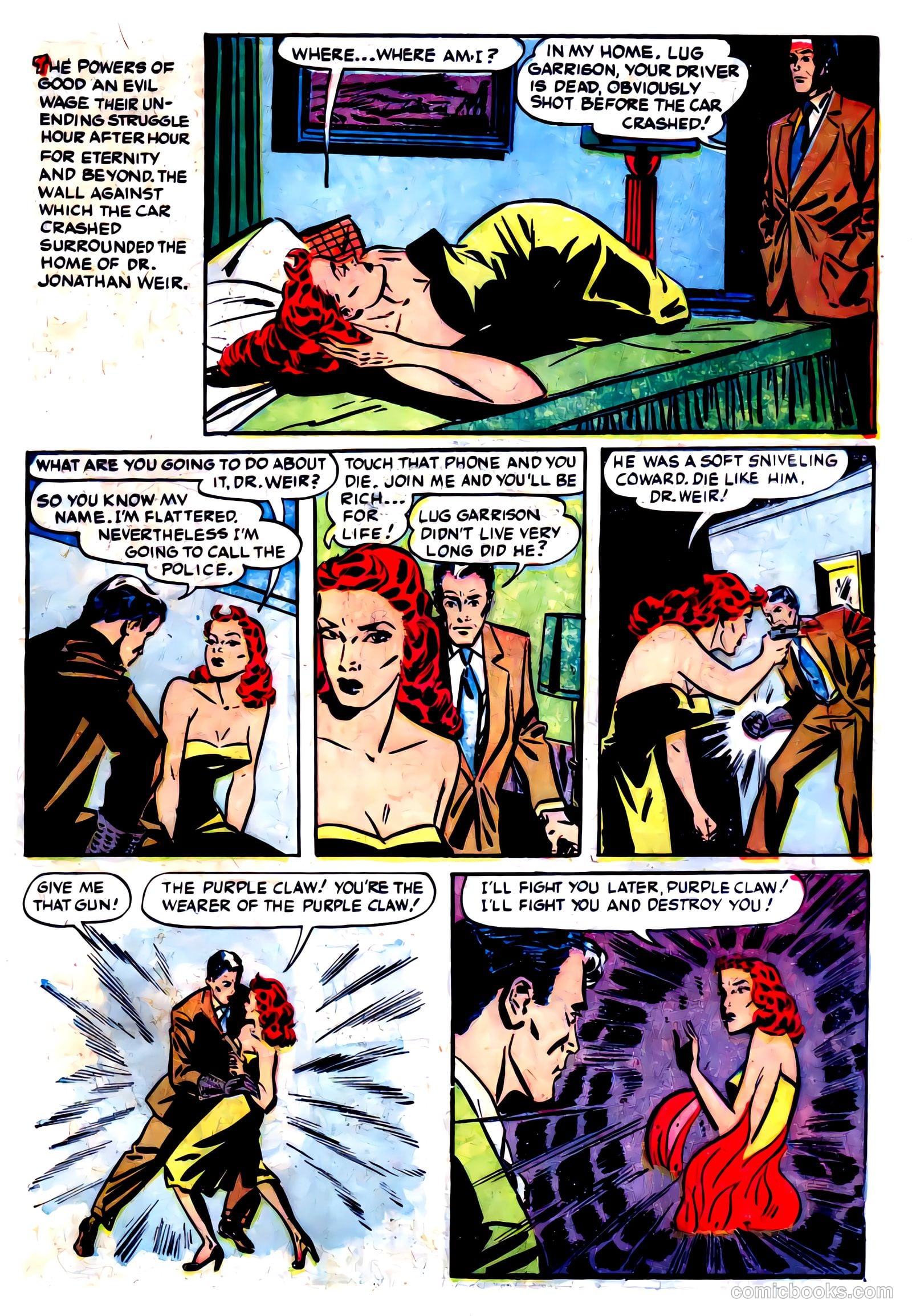 Purple Claw #8 (1958) — page 15 of 36