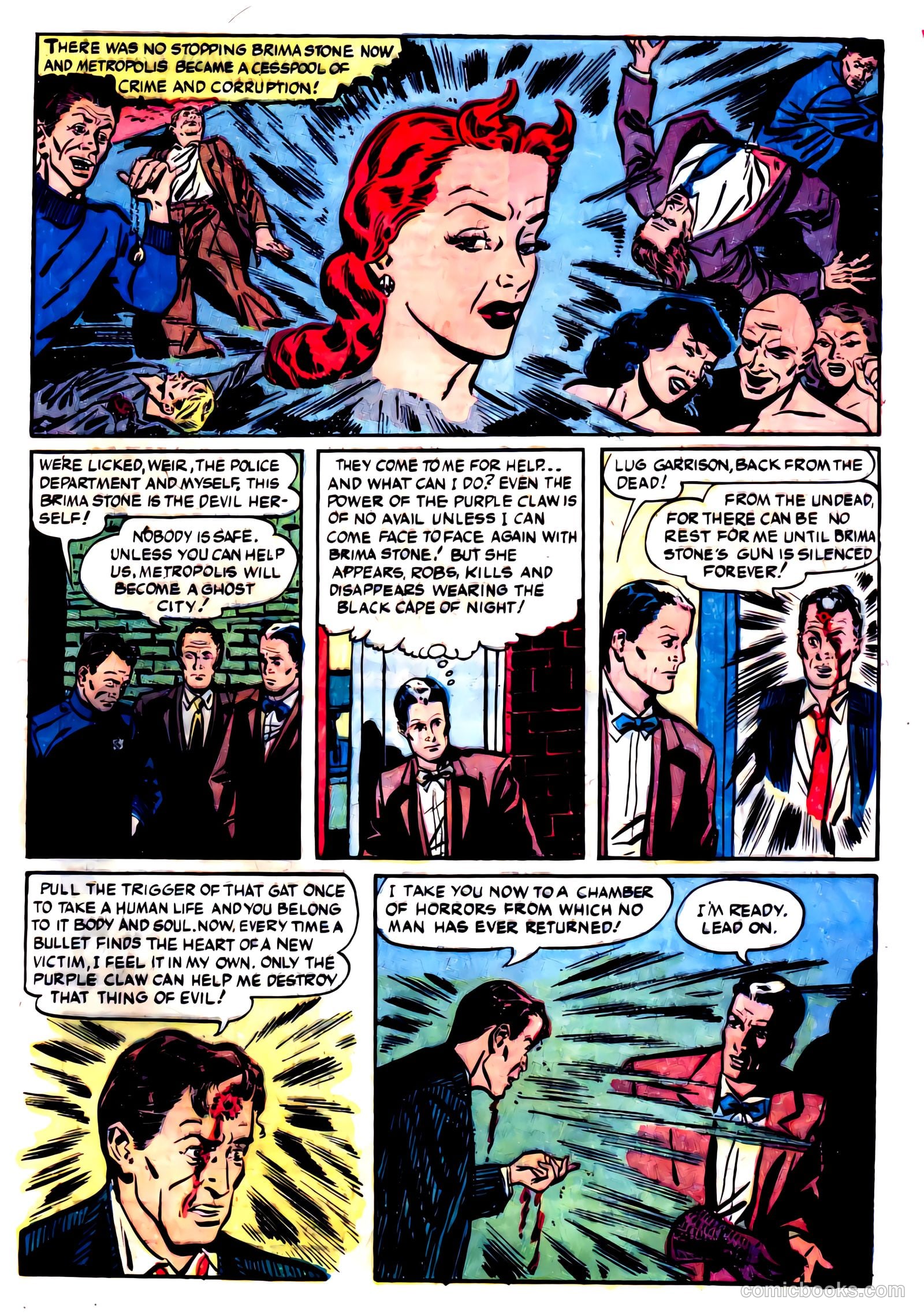 Purple Claw #8 (1958) — page 17 of 36