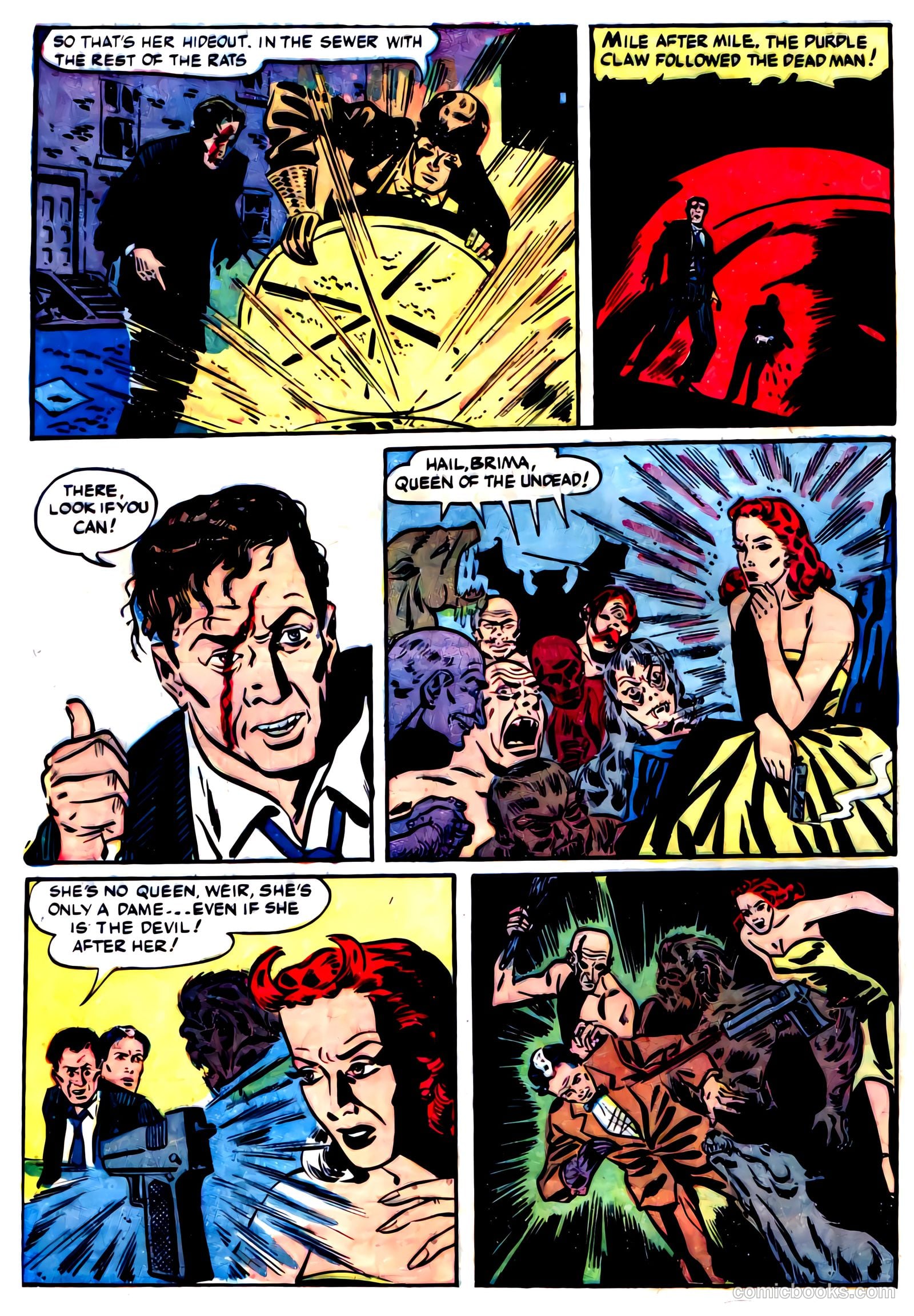 Purple Claw #8 (1958) — page 20 of 36