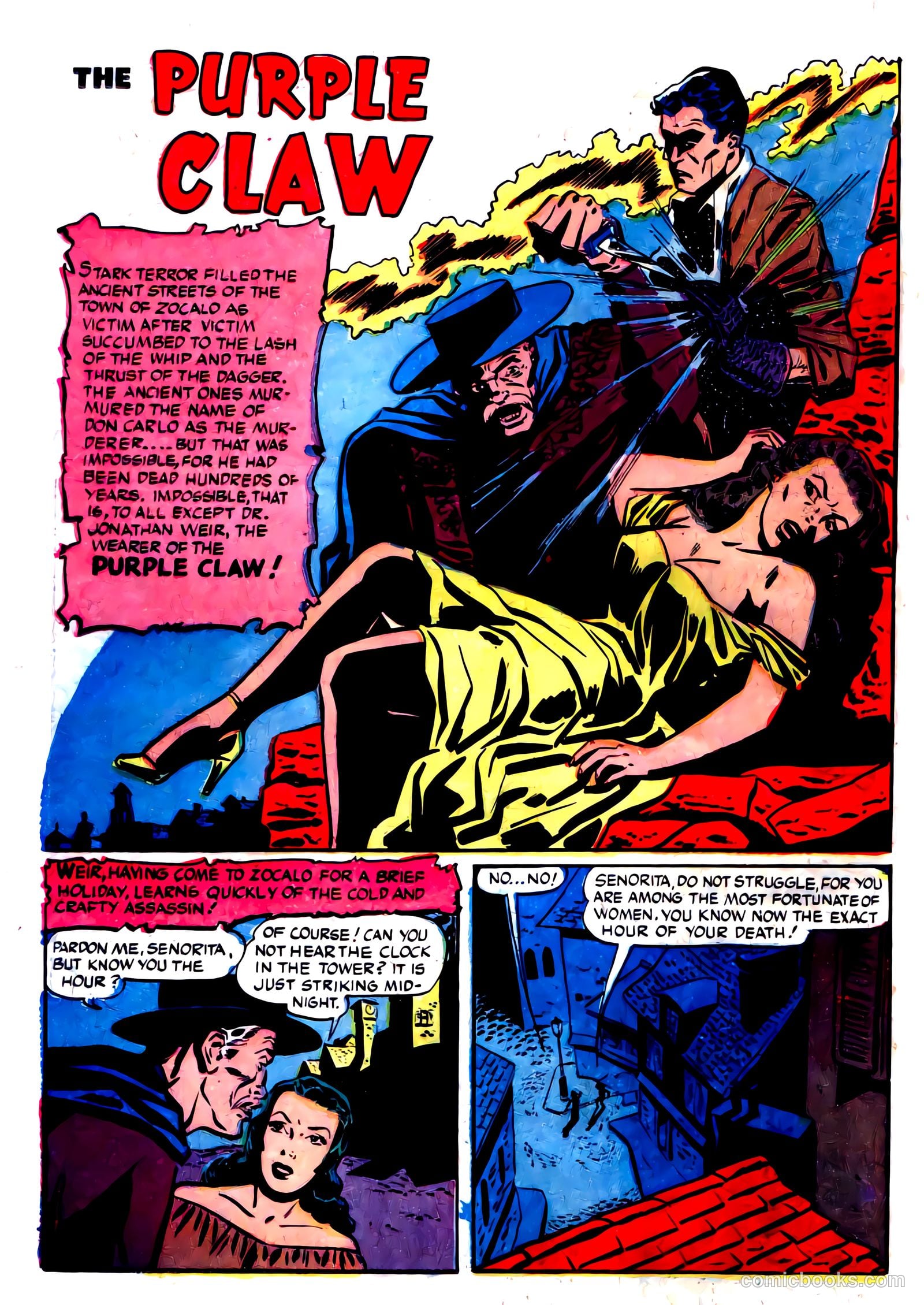 Purple Claw #8 (1958) — page 22 of 36