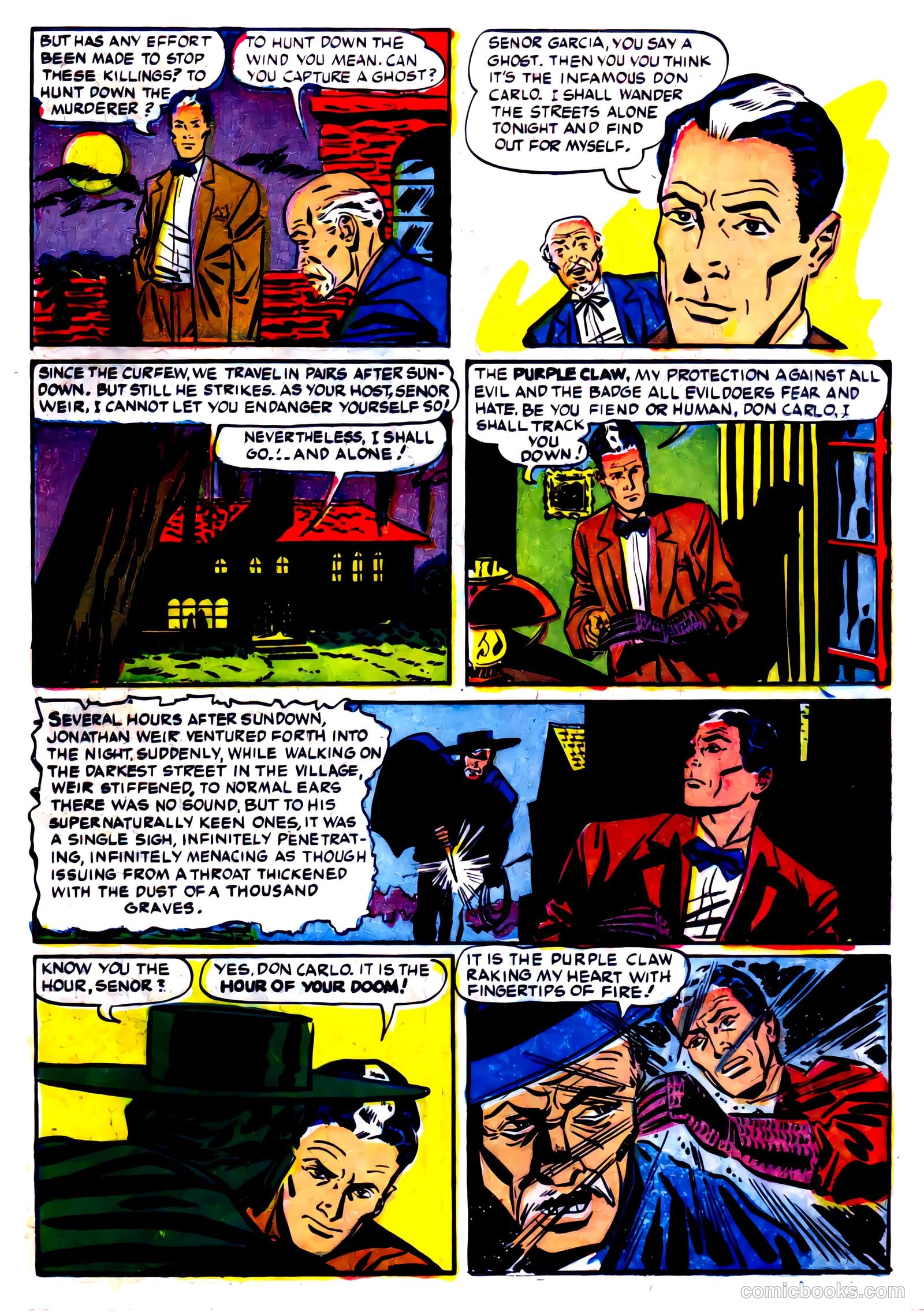 Purple Claw #8 (1958) — page 23 of 36