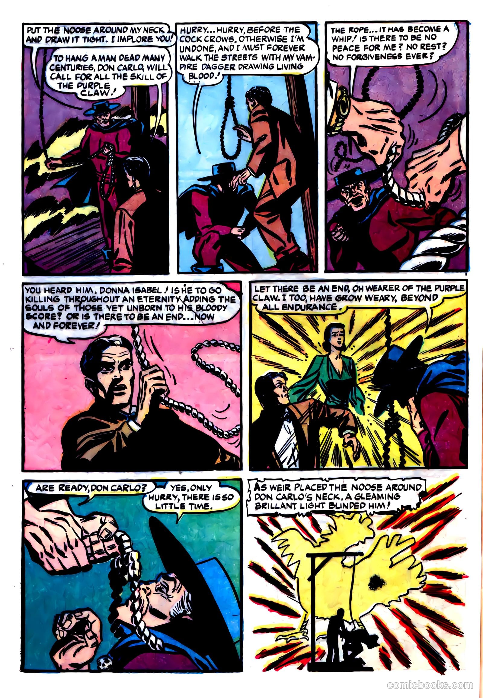 Purple Claw #8 (1958) — page 28 of 36