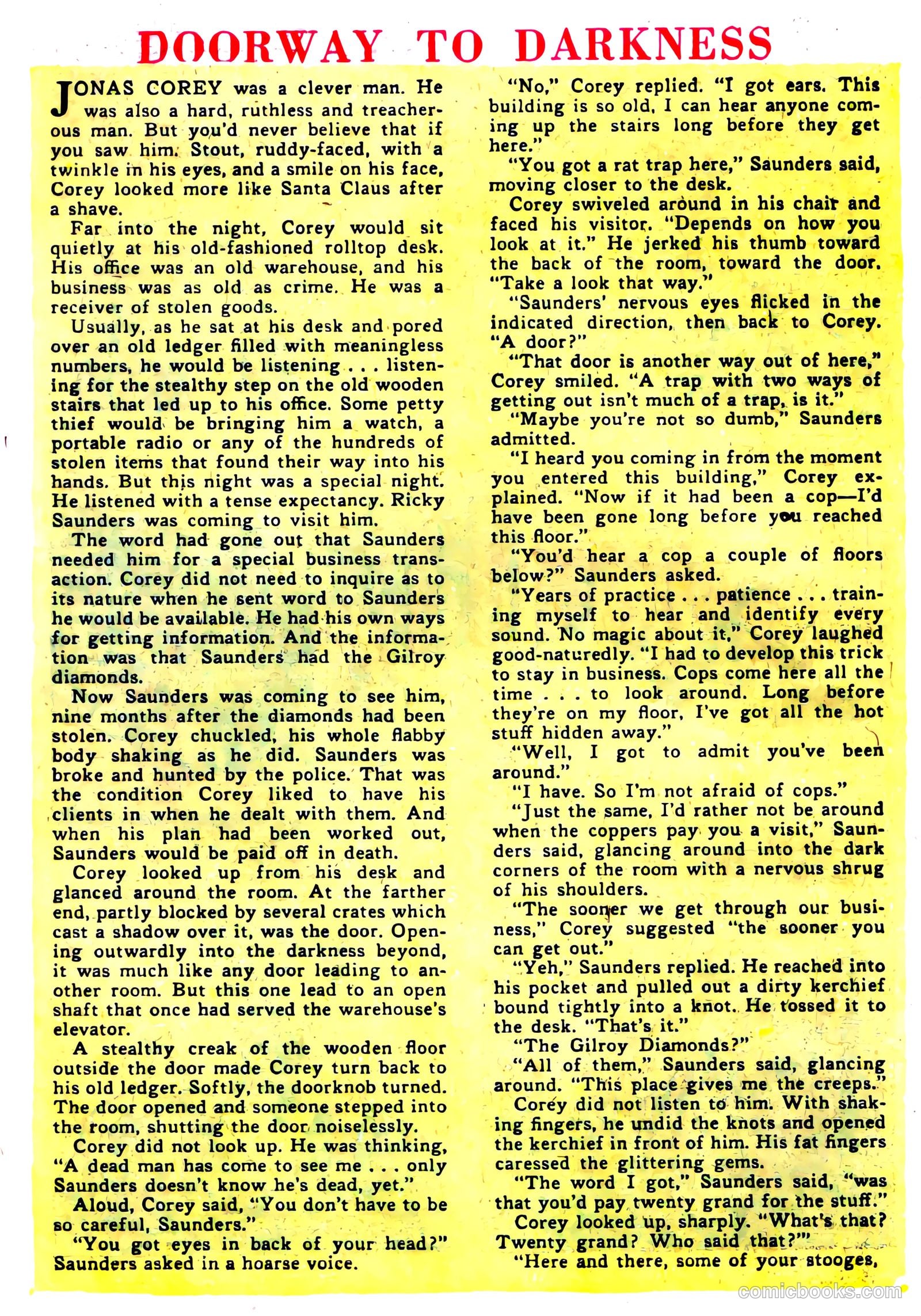 Purple Claw #8 (1958) — page 30 of 36