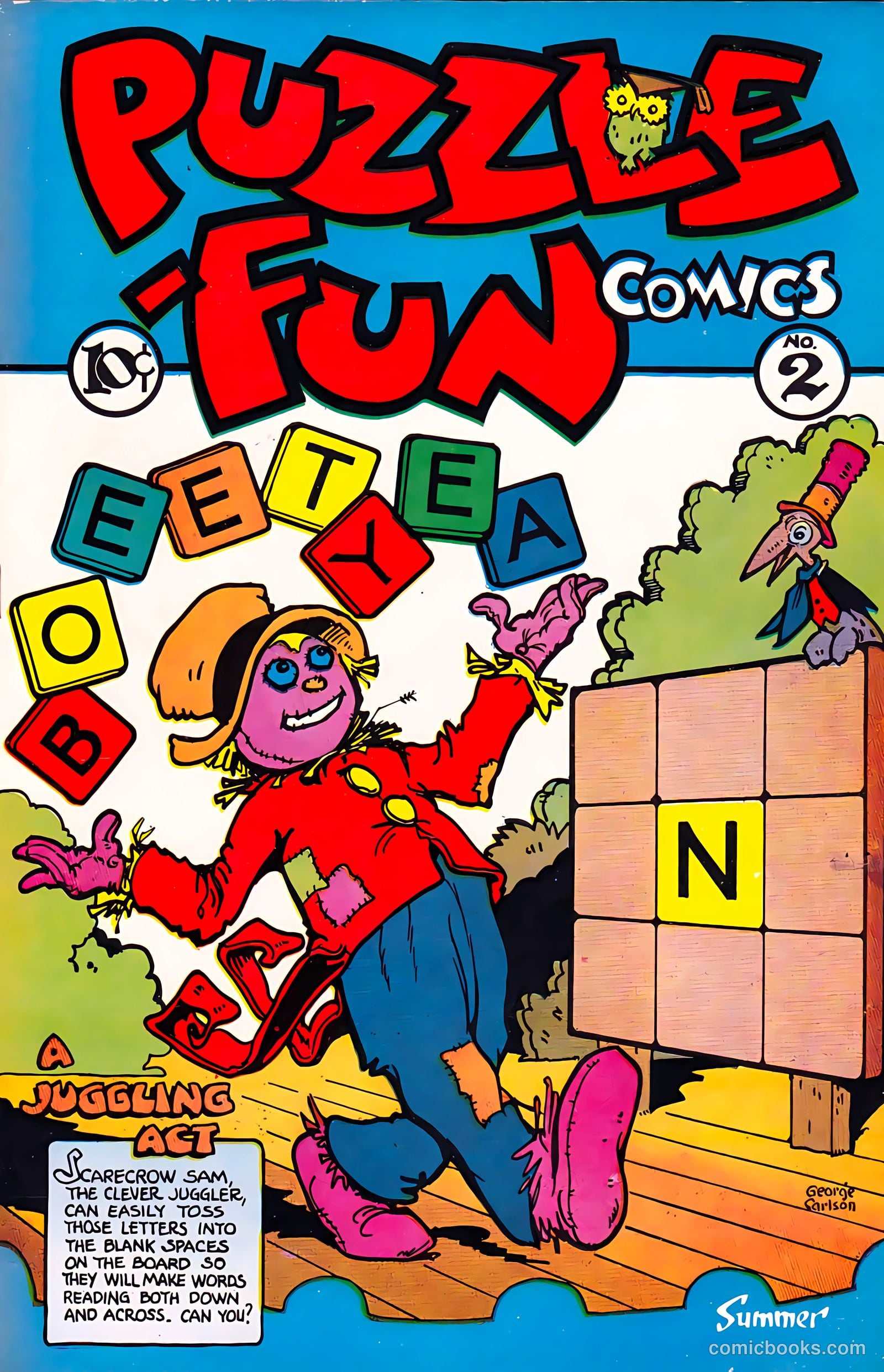 Puzzle-Fun Comics