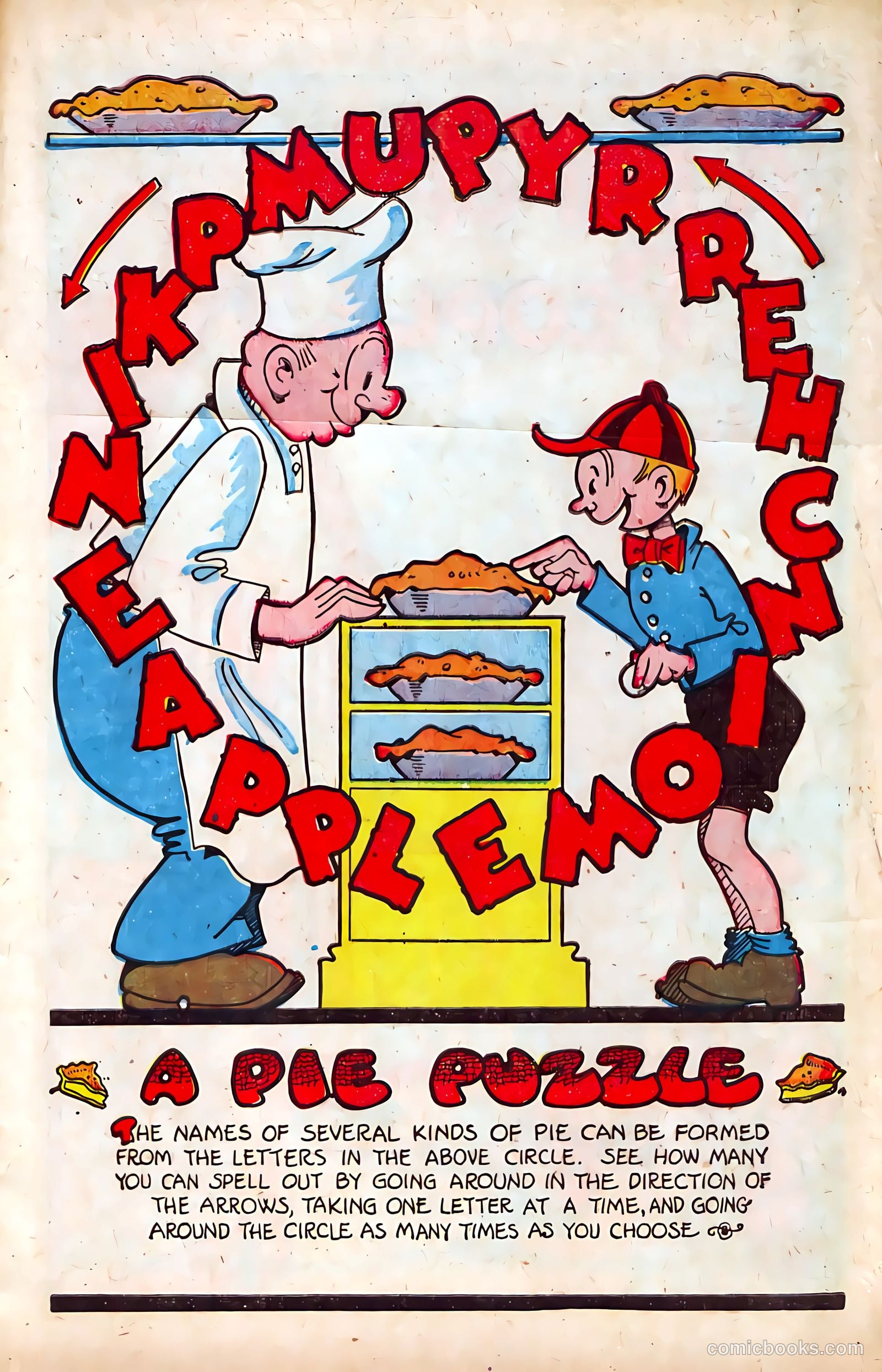 Puzzle-Fun Comics #2 (1946) — page 3 of 52
