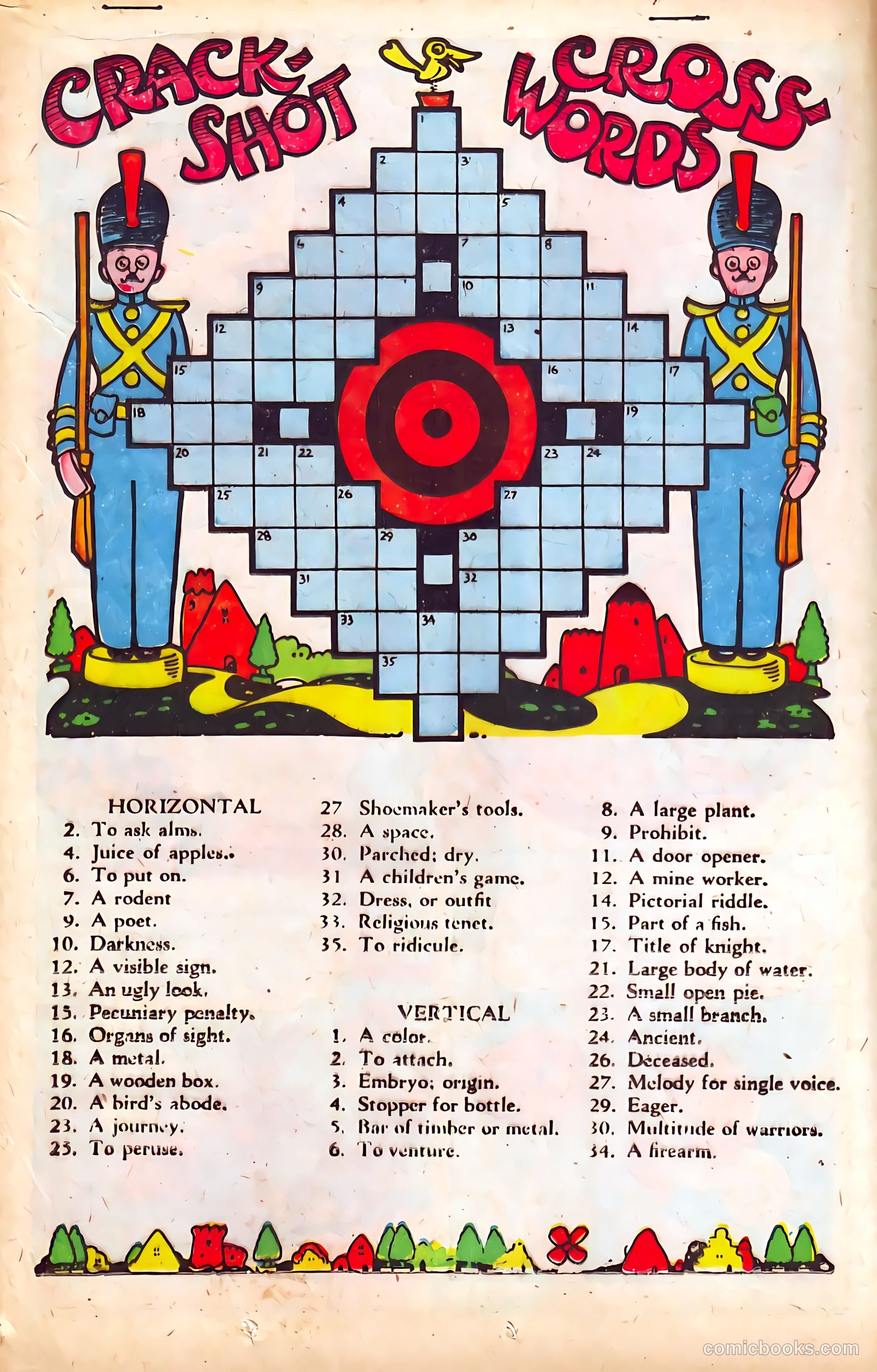 Puzzle-Fun Comics #2 (1946) — page 16 of 52