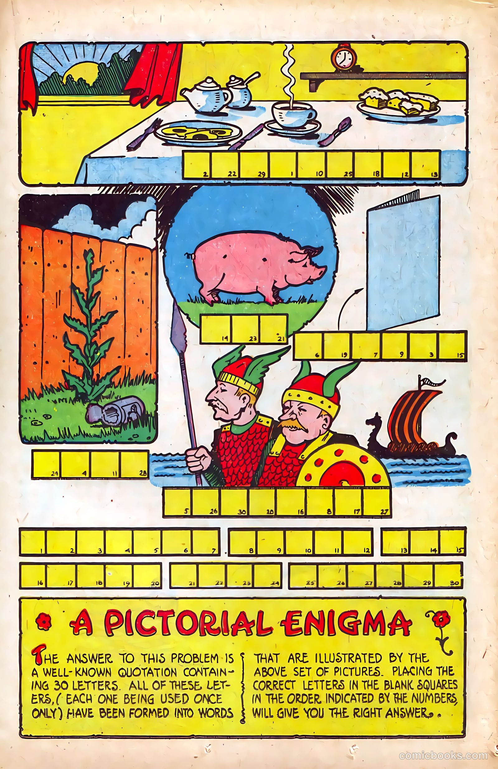Puzzle-Fun Comics #2 (1946) — page 17 of 52