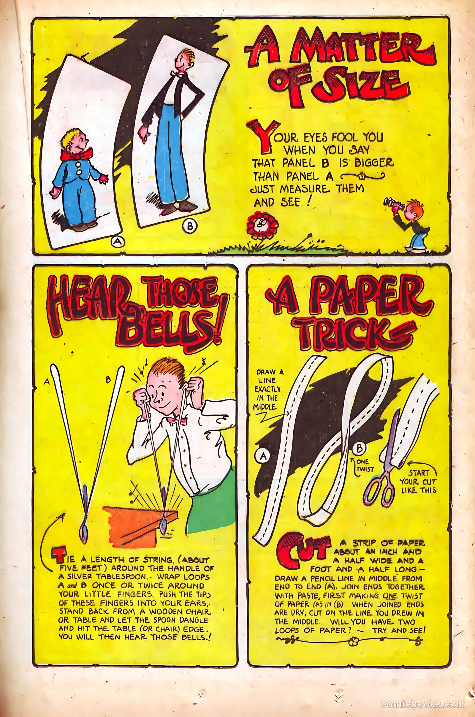 Puzzle-Fun Comics #2 (1946) — page 25 of 52
