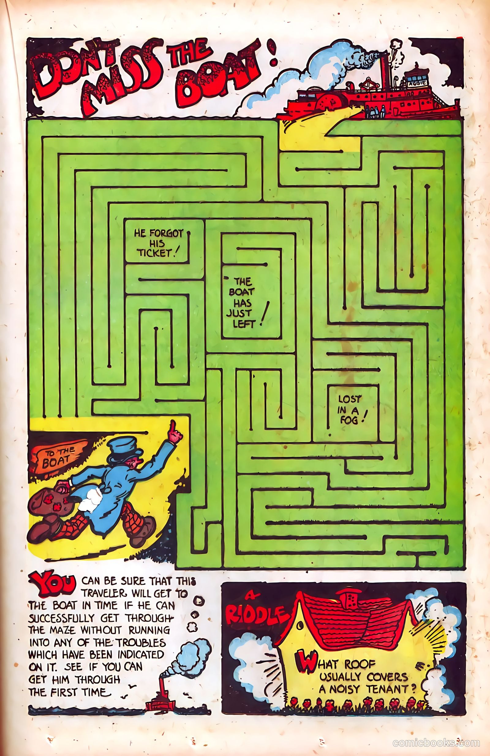 Puzzle-Fun Comics #2 (1946) — page 33 of 52