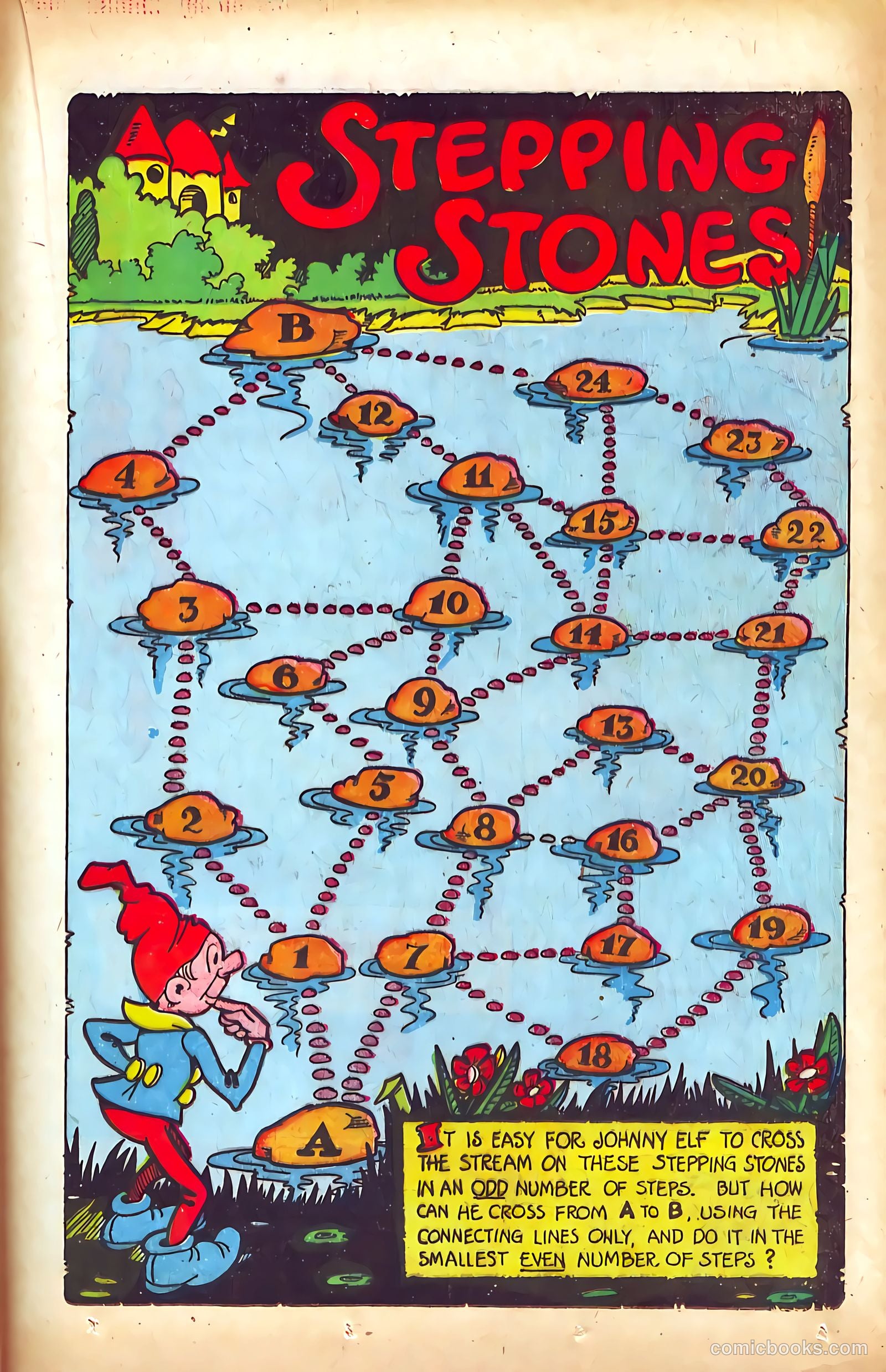 Puzzle-Fun Comics #2 (1946) — page 35 of 52