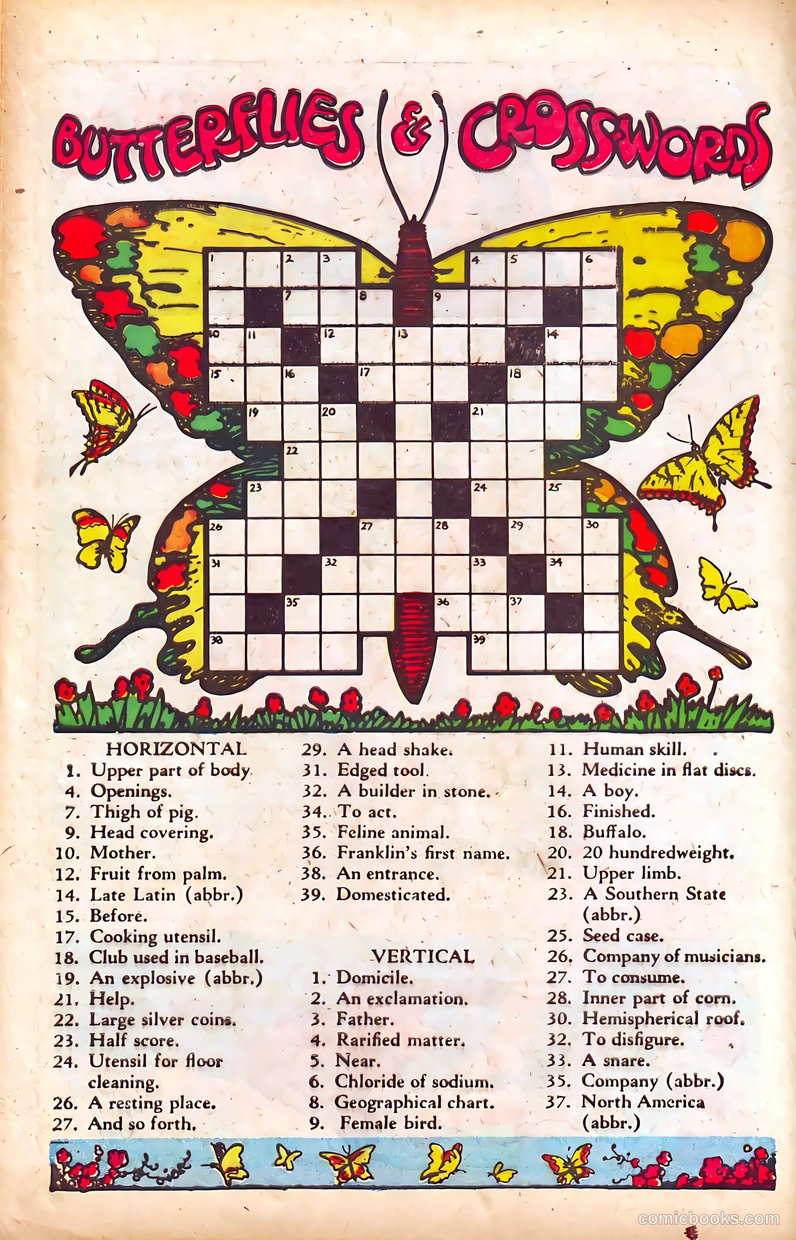 Puzzle-Fun Comics #2 (1946) — page 40 of 52