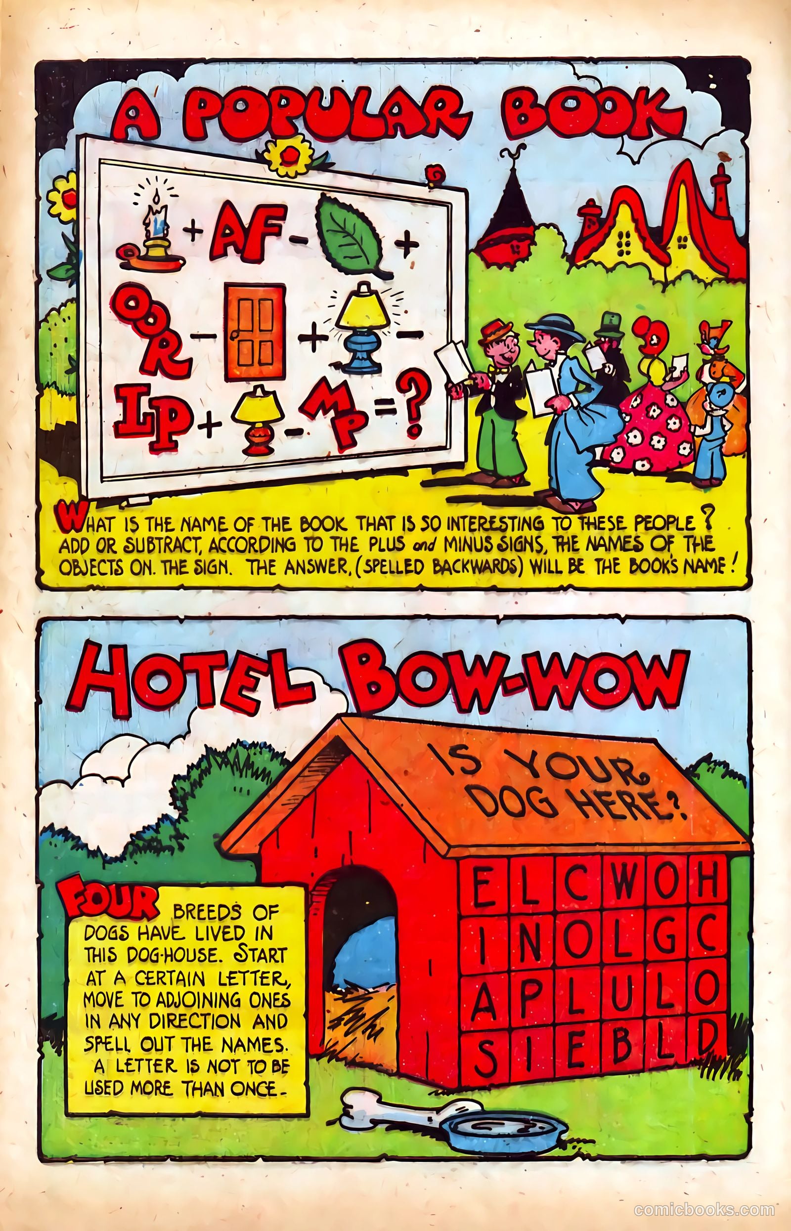 Puzzle-Fun Comics #2 (1946) — page 42 of 52