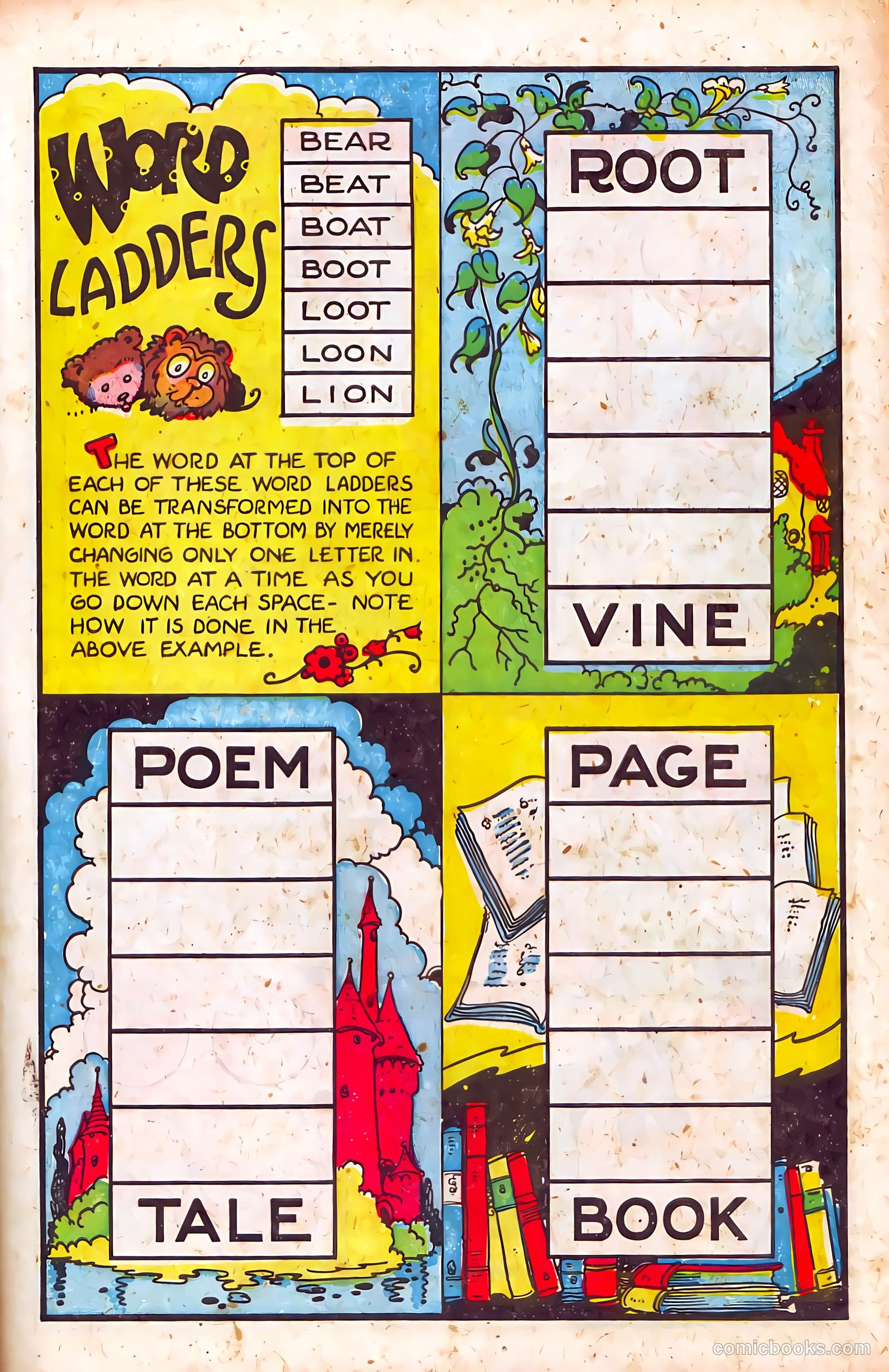 Puzzle-Fun Comics #2 (1946) — page 43 of 52