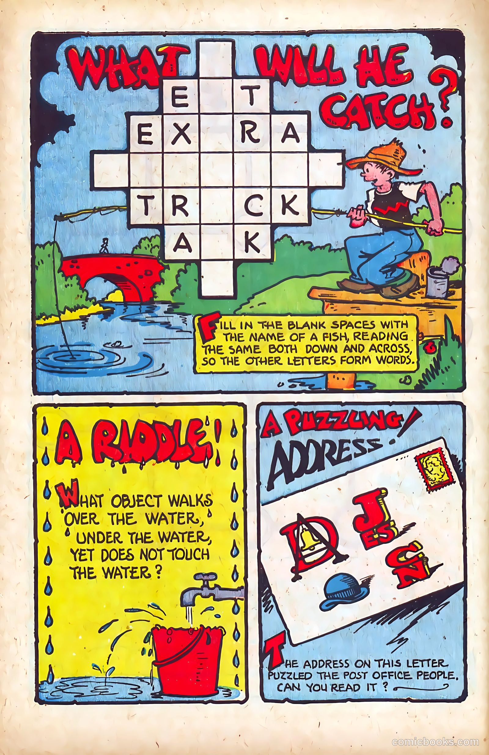 Puzzle-Fun Comics #2 (1946) — page 48 of 52