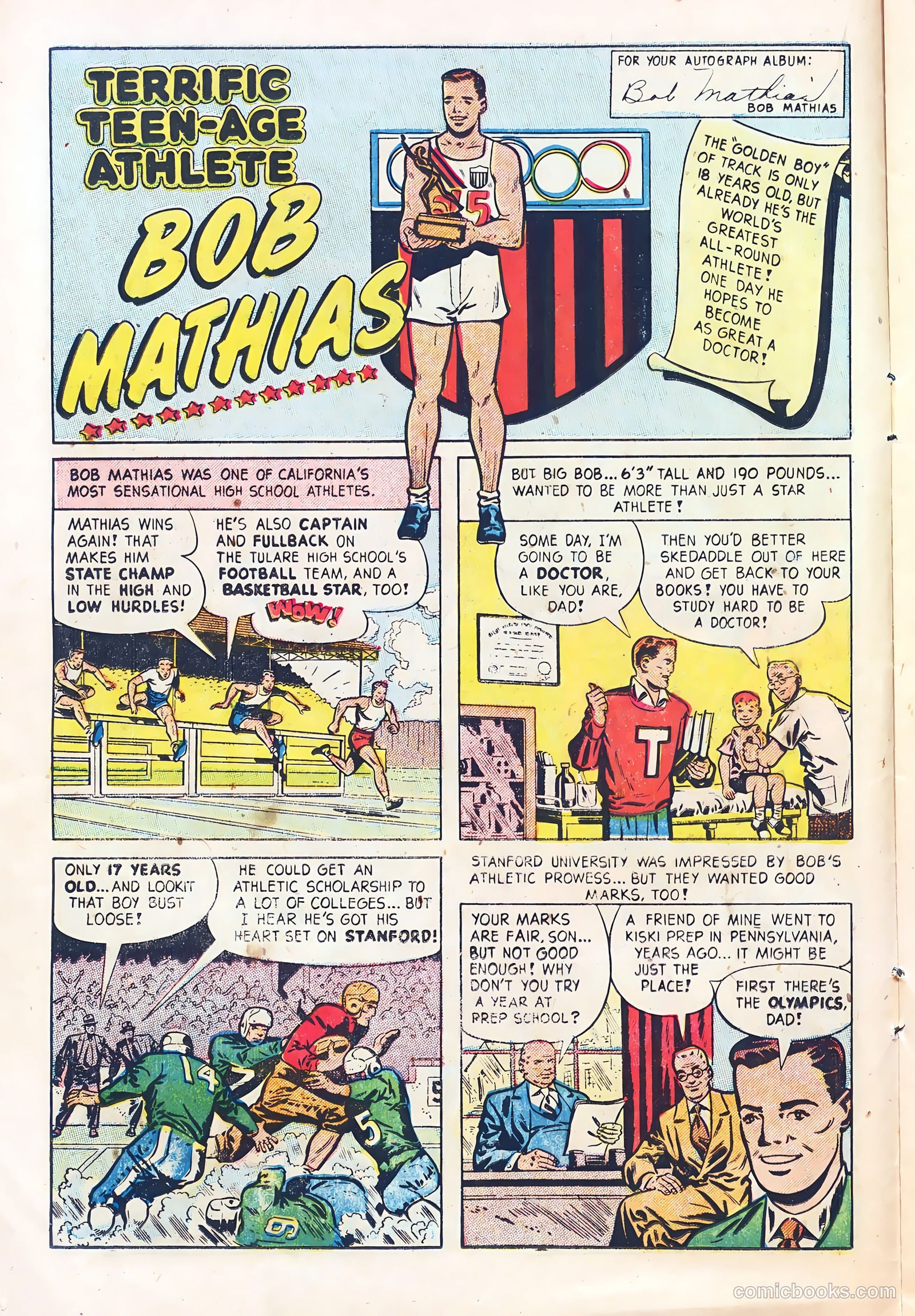 Babe Ruth Sports Comics #3 (1949) — page 14 of 36