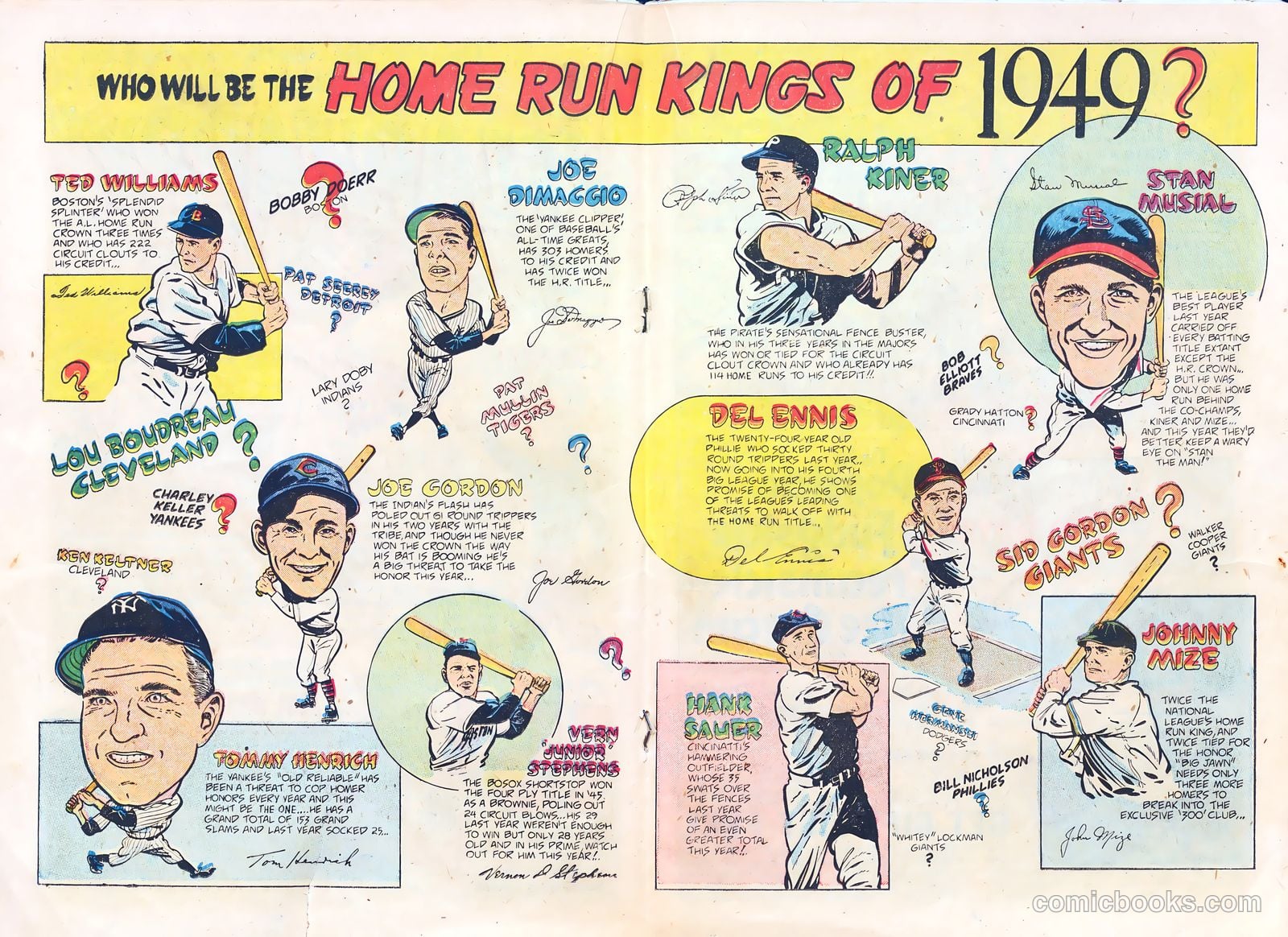 Babe Ruth Sports Comics #3 (1949) — page 18 of 36