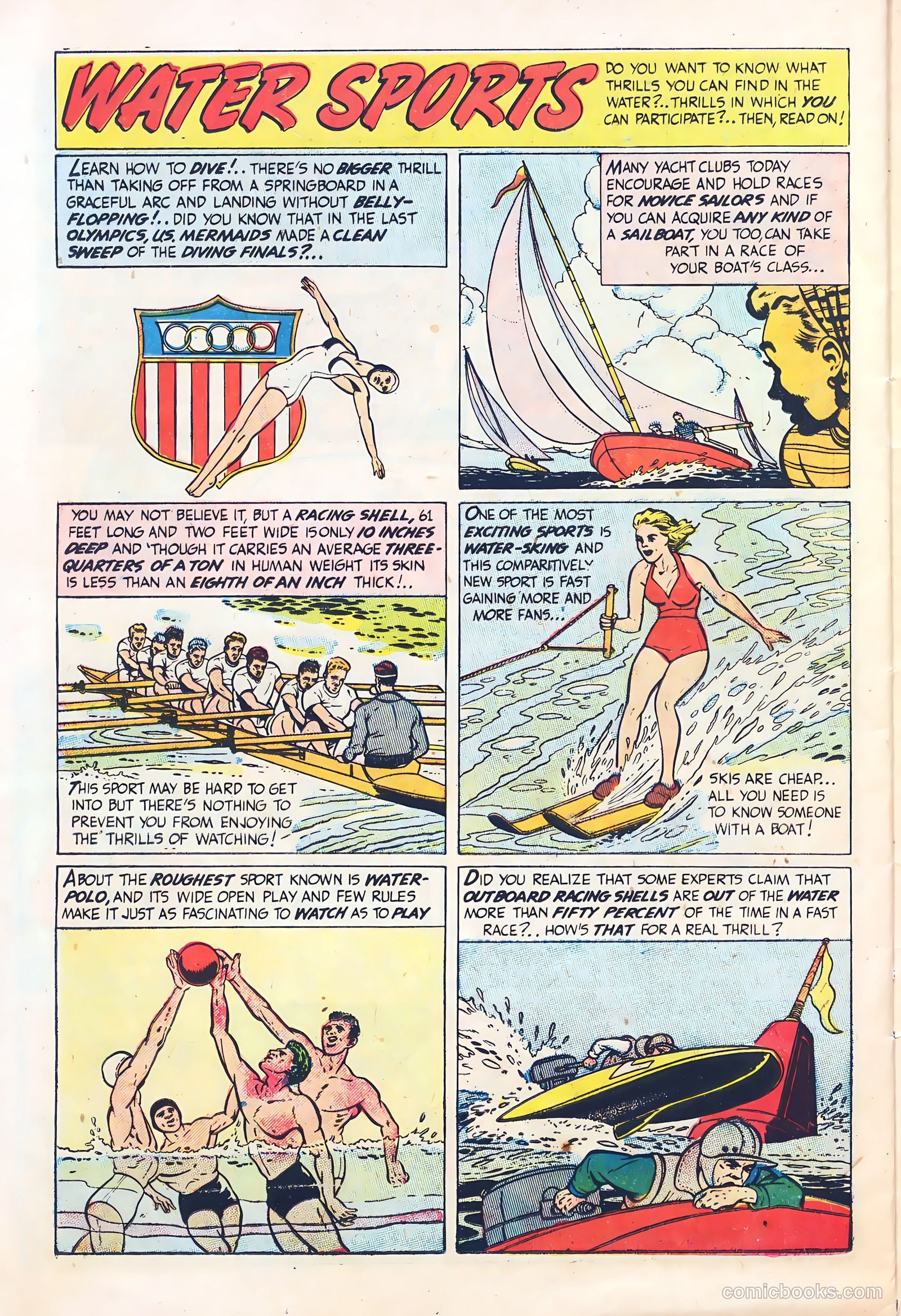 Babe Ruth Sports Comics #3 (1949) — page 25 of 36