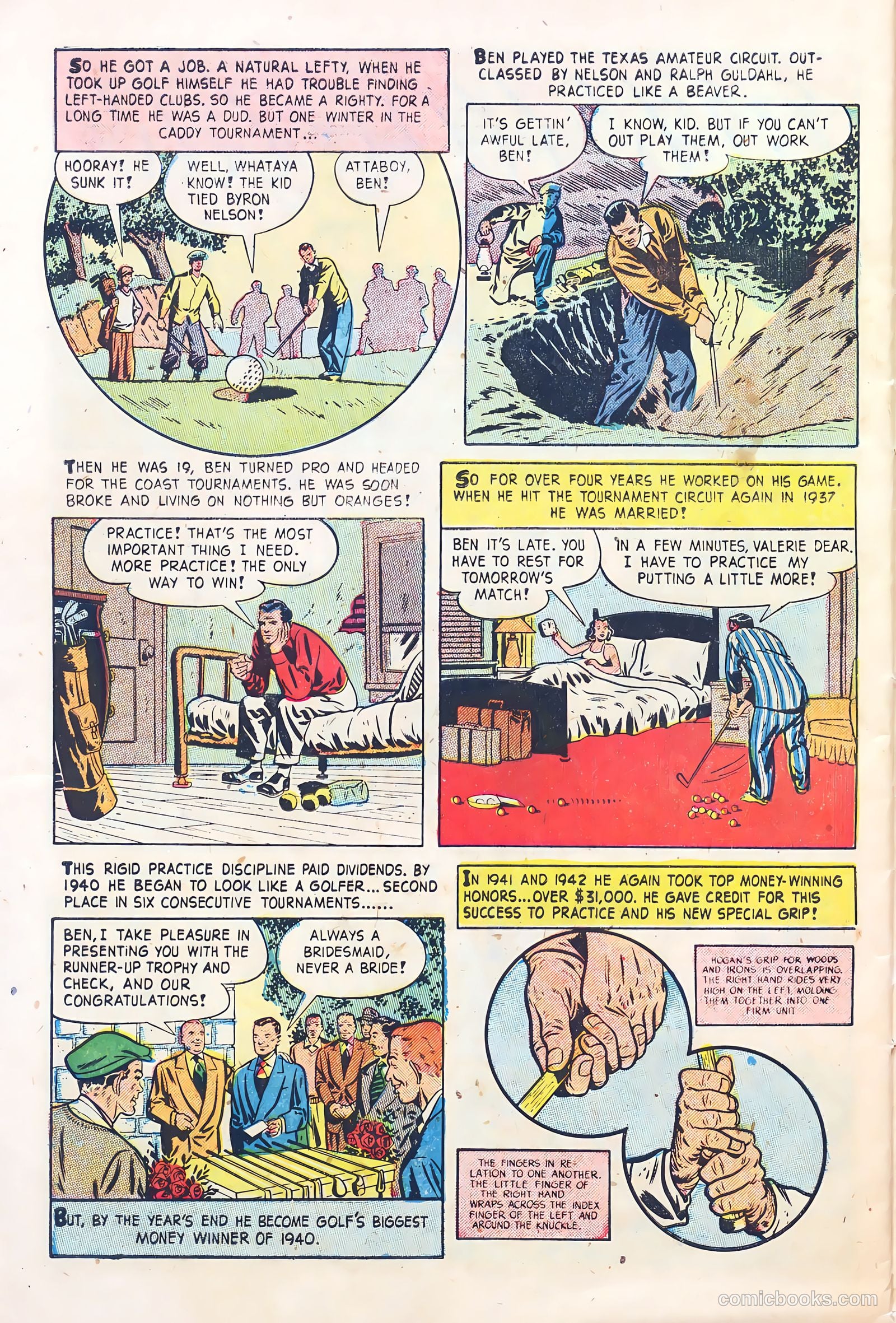 Babe Ruth Sports Comics #3 (1949) — page 29 of 36