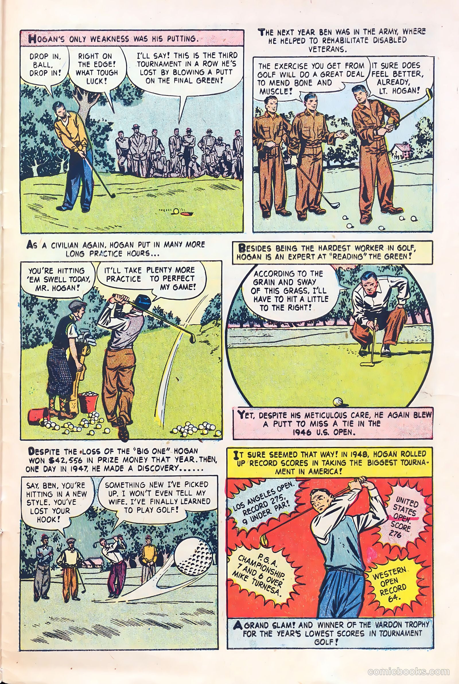 Babe Ruth Sports Comics #3 (1949) — page 30 of 36