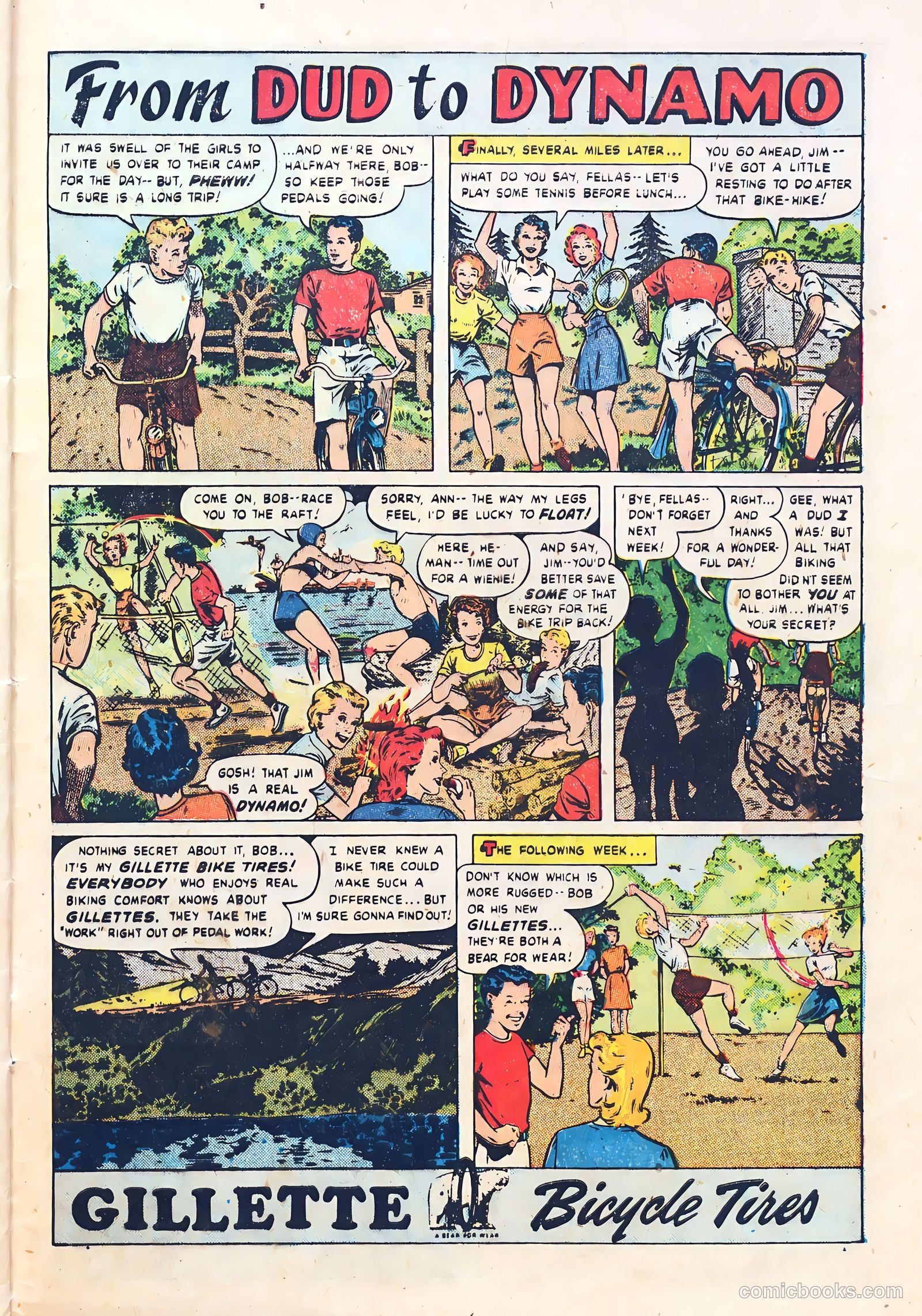 Babe Ruth Sports Comics #3 (1949) — page 32 of 36