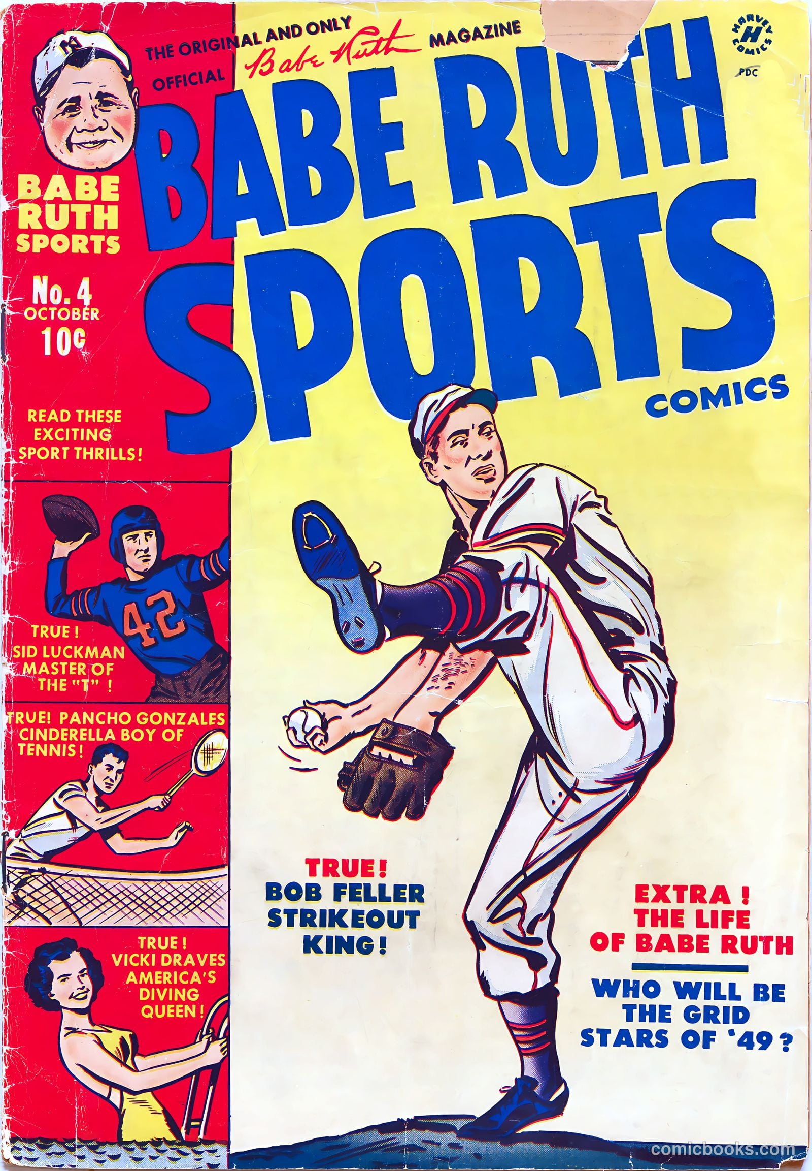 Babe Ruth Sports Comics #4