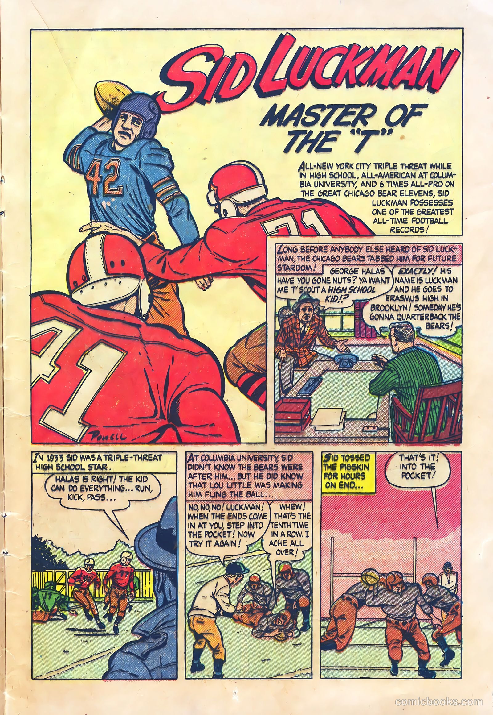Babe Ruth Sports Comics #4 (1949) — page 13 of 32