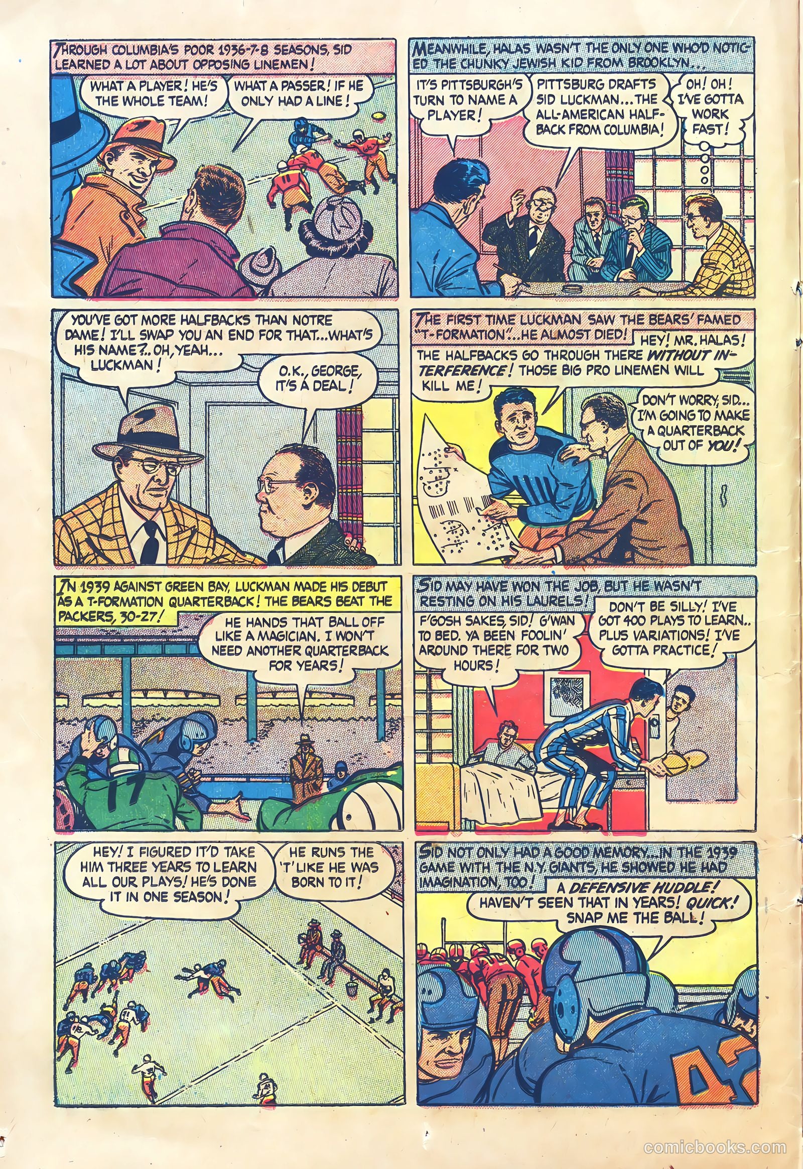 Babe Ruth Sports Comics #4 (1949) — page 14 of 32