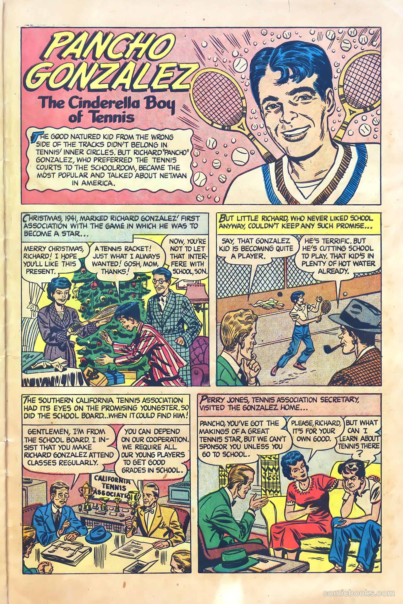 Babe Ruth Sports Comics #4 (1949) — page 23 of 32