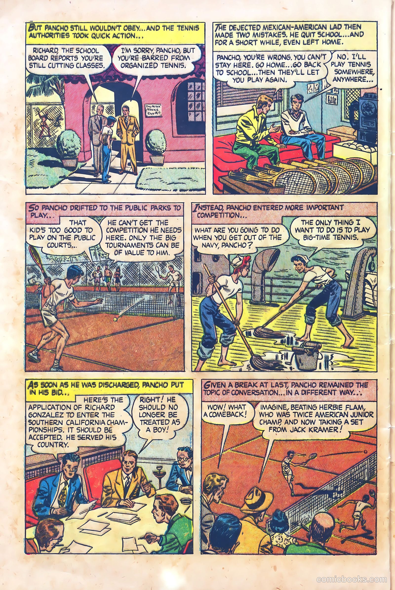 Babe Ruth Sports Comics #4 (1949) — page 24 of 32