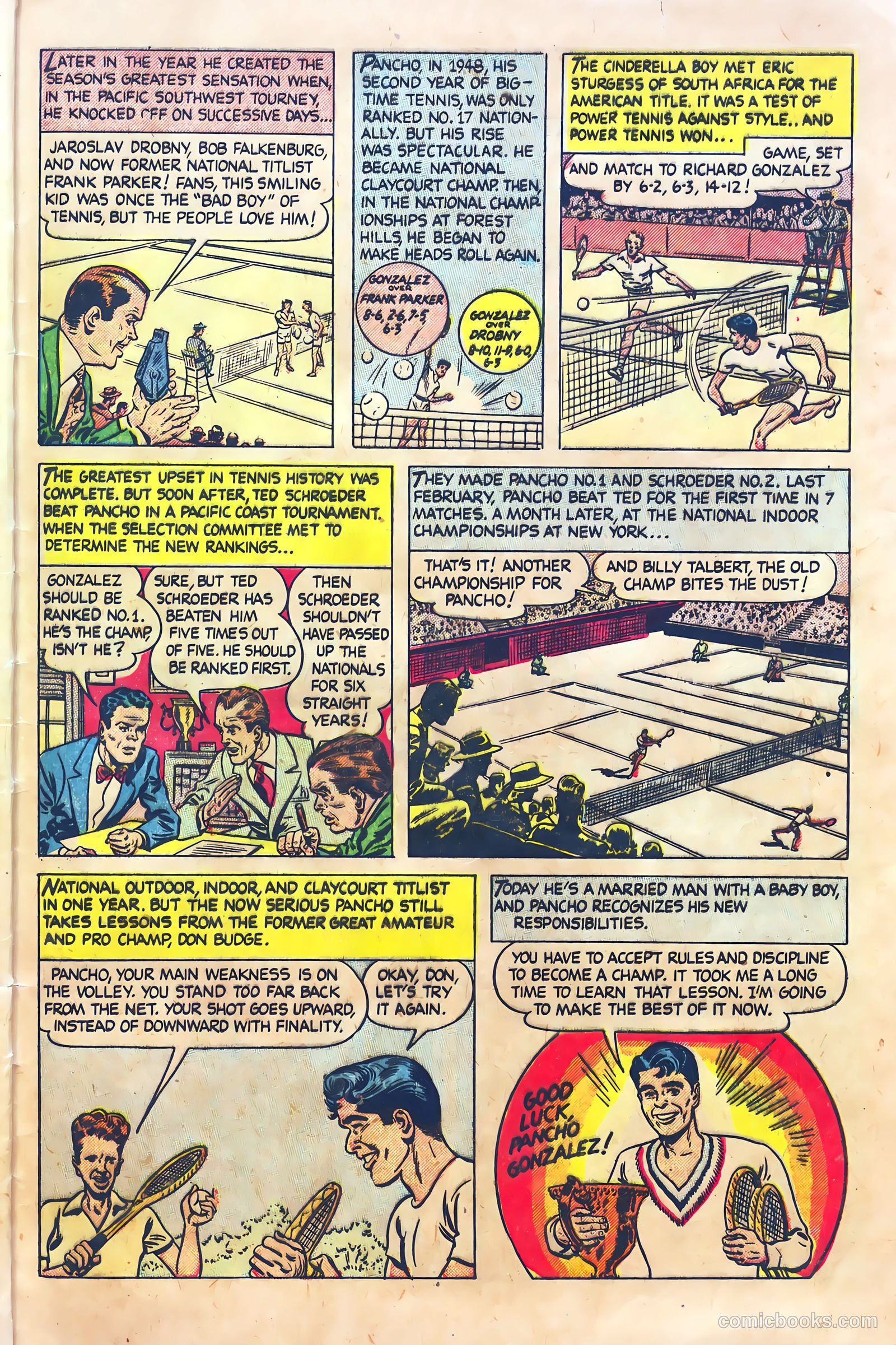 Babe Ruth Sports Comics #4 (1949) — page 25 of 32