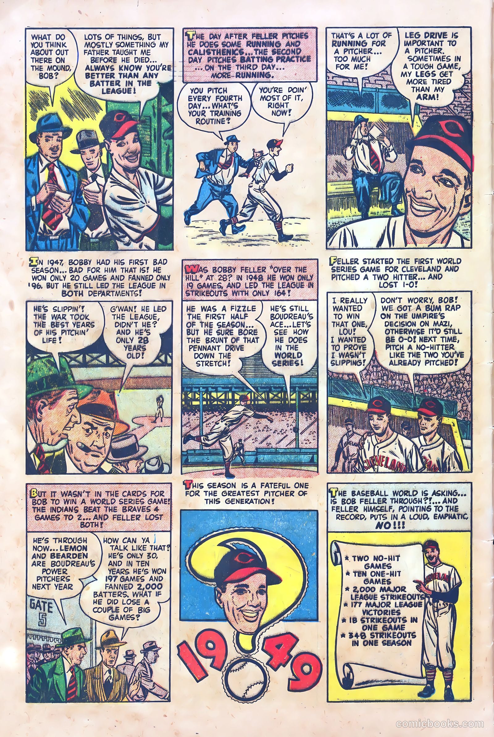 Babe Ruth Sports Comics #4 (1949) — page 28 of 32