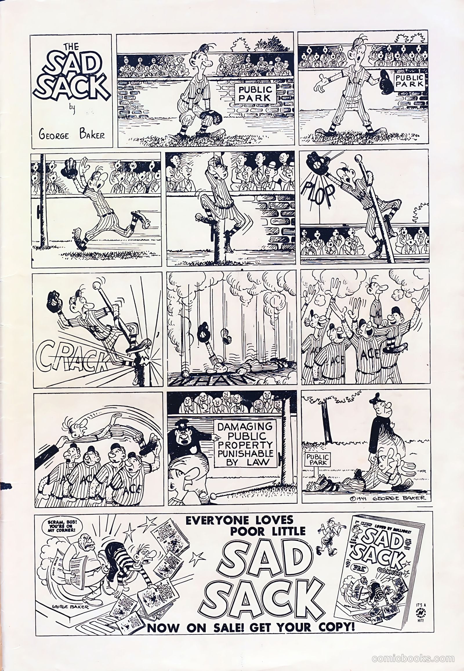 Babe Ruth Sports Comics #4 (1949) — page 31 of 32