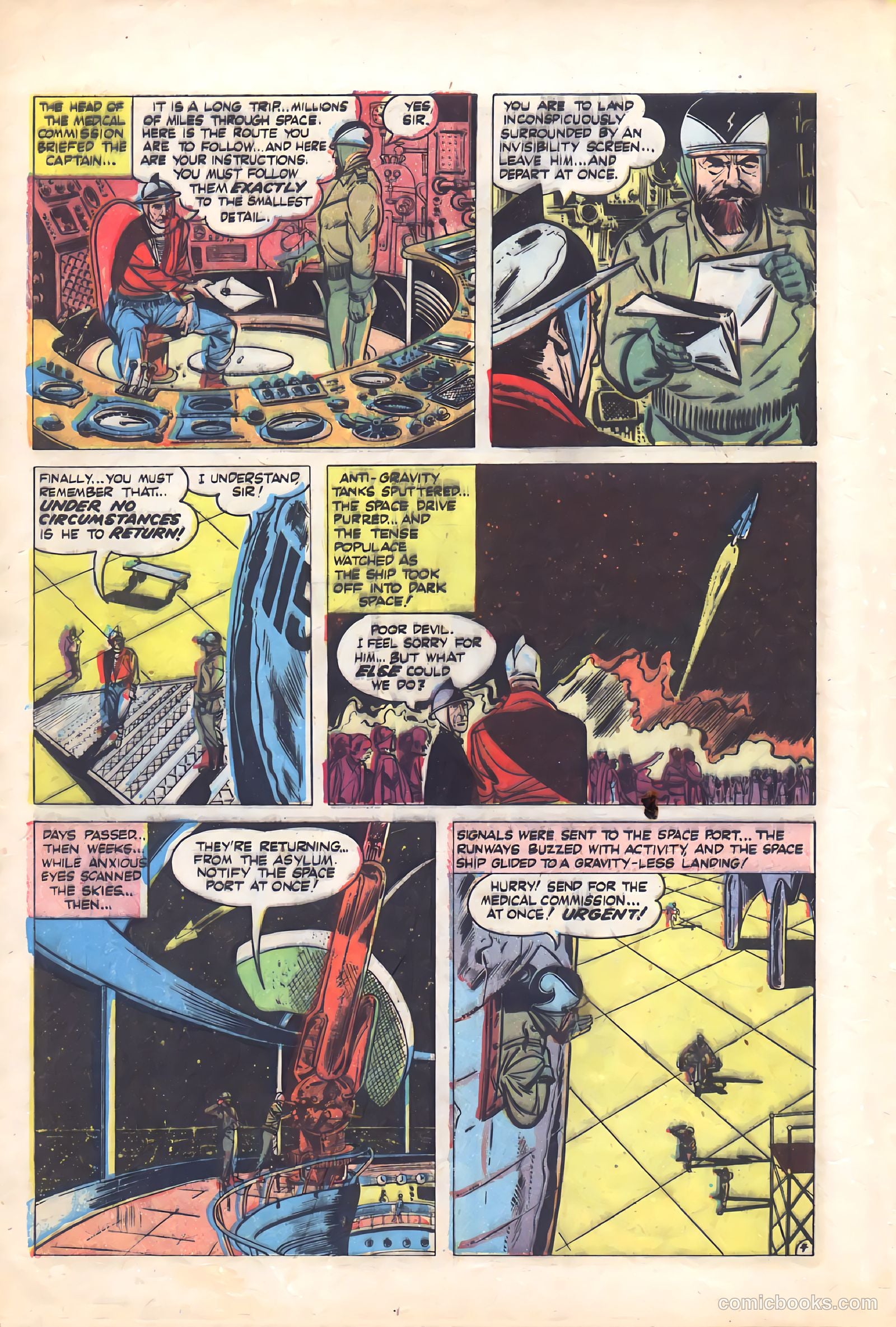 Race for the Moon #1 (1962) — page 8 of 36