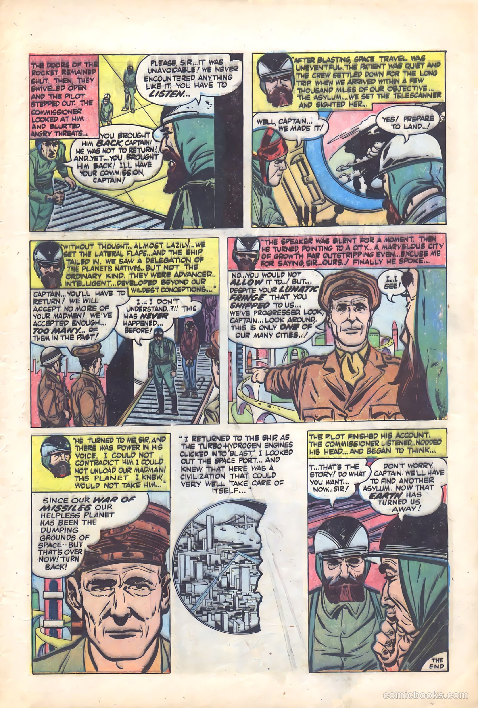Race for the Moon #1 (1962) — page 9 of 36