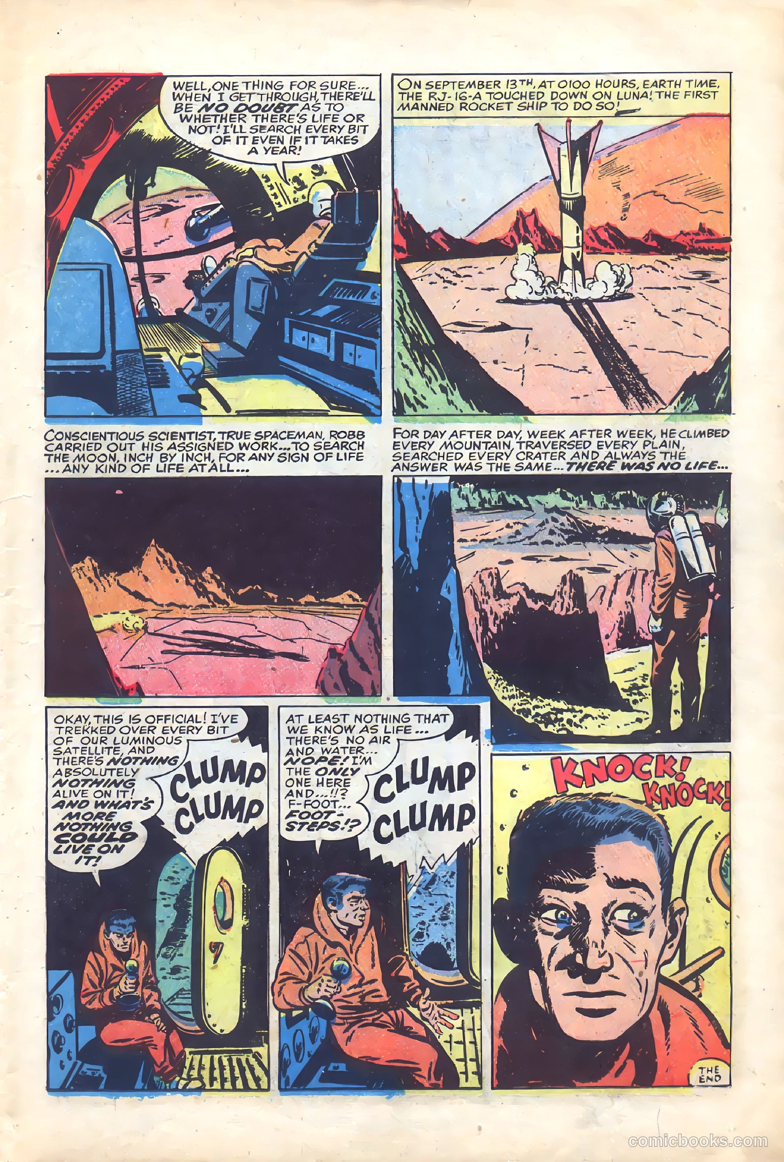 Race for the Moon #1 (1962) — page 11 of 36