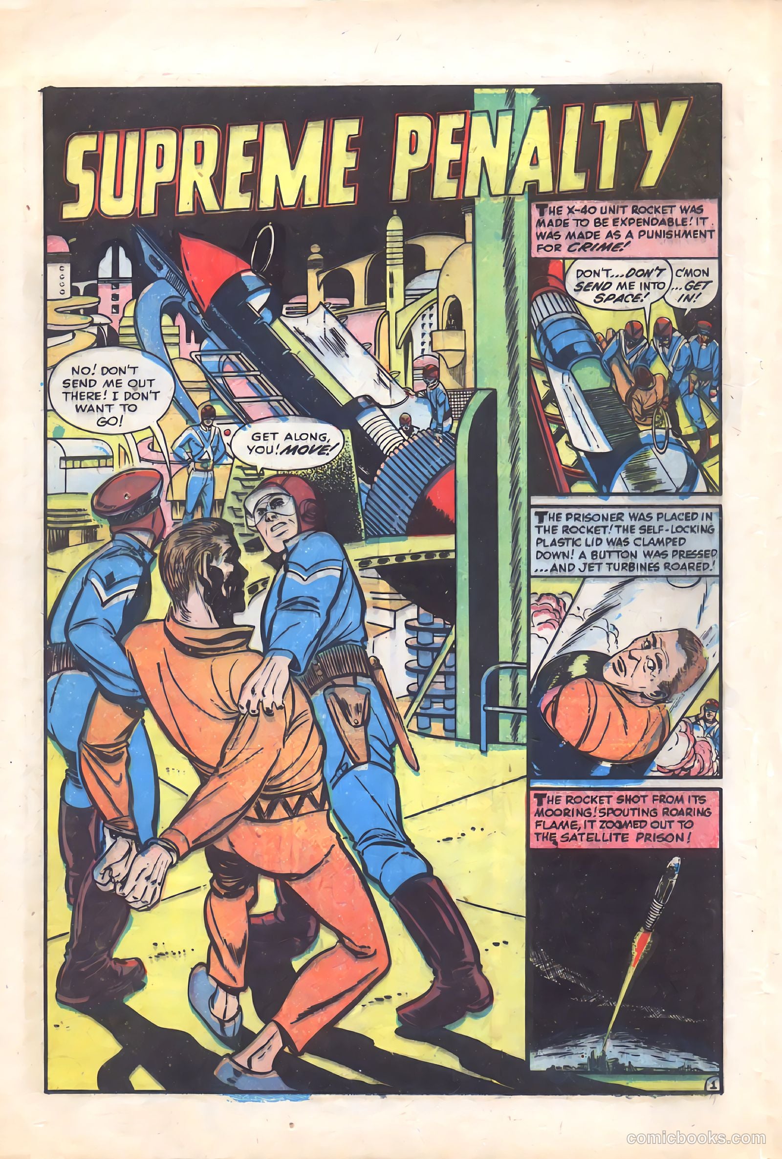 Race for the Moon #1 (1962) — page 12 of 36