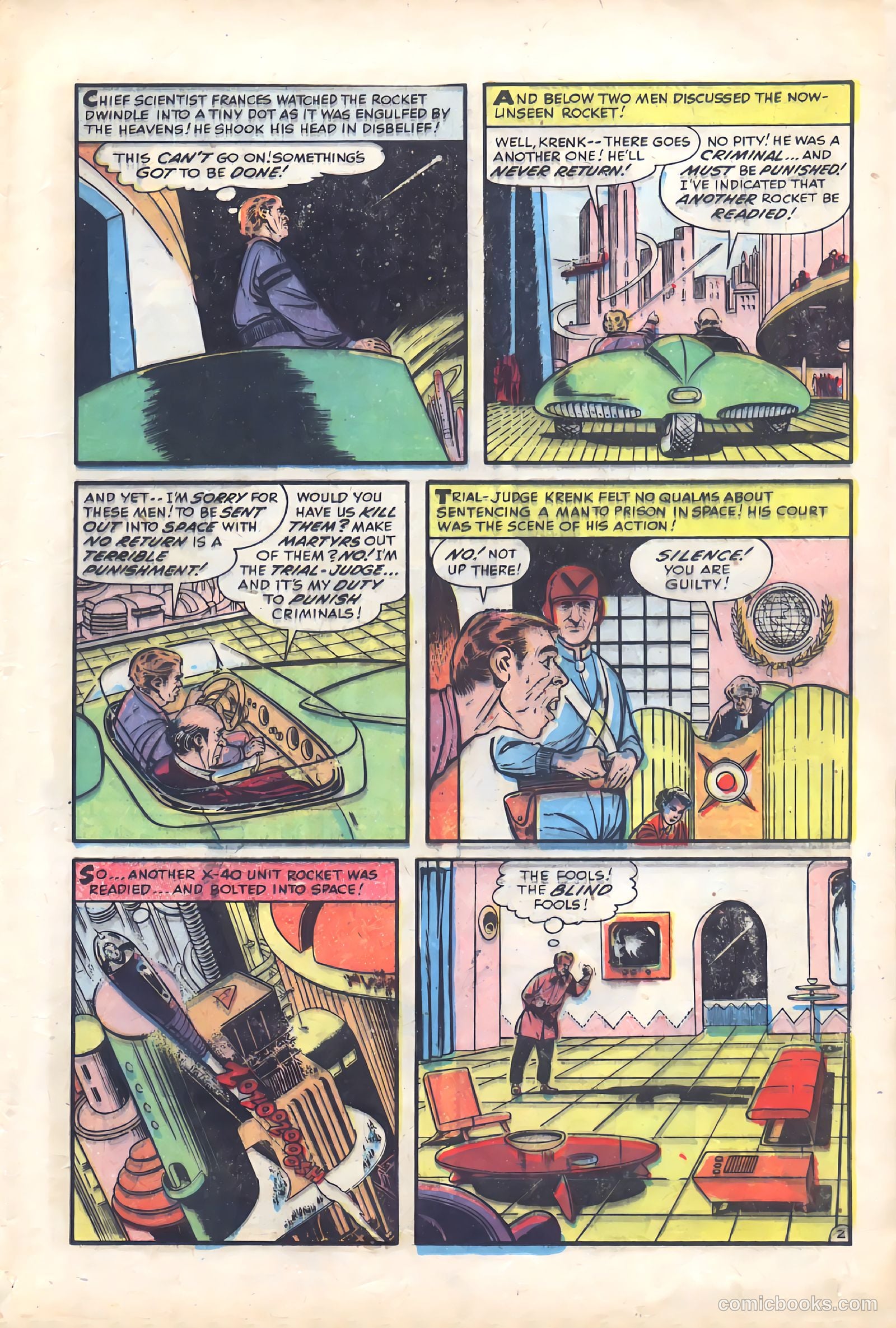 Race for the Moon #1 (1962) — page 13 of 36