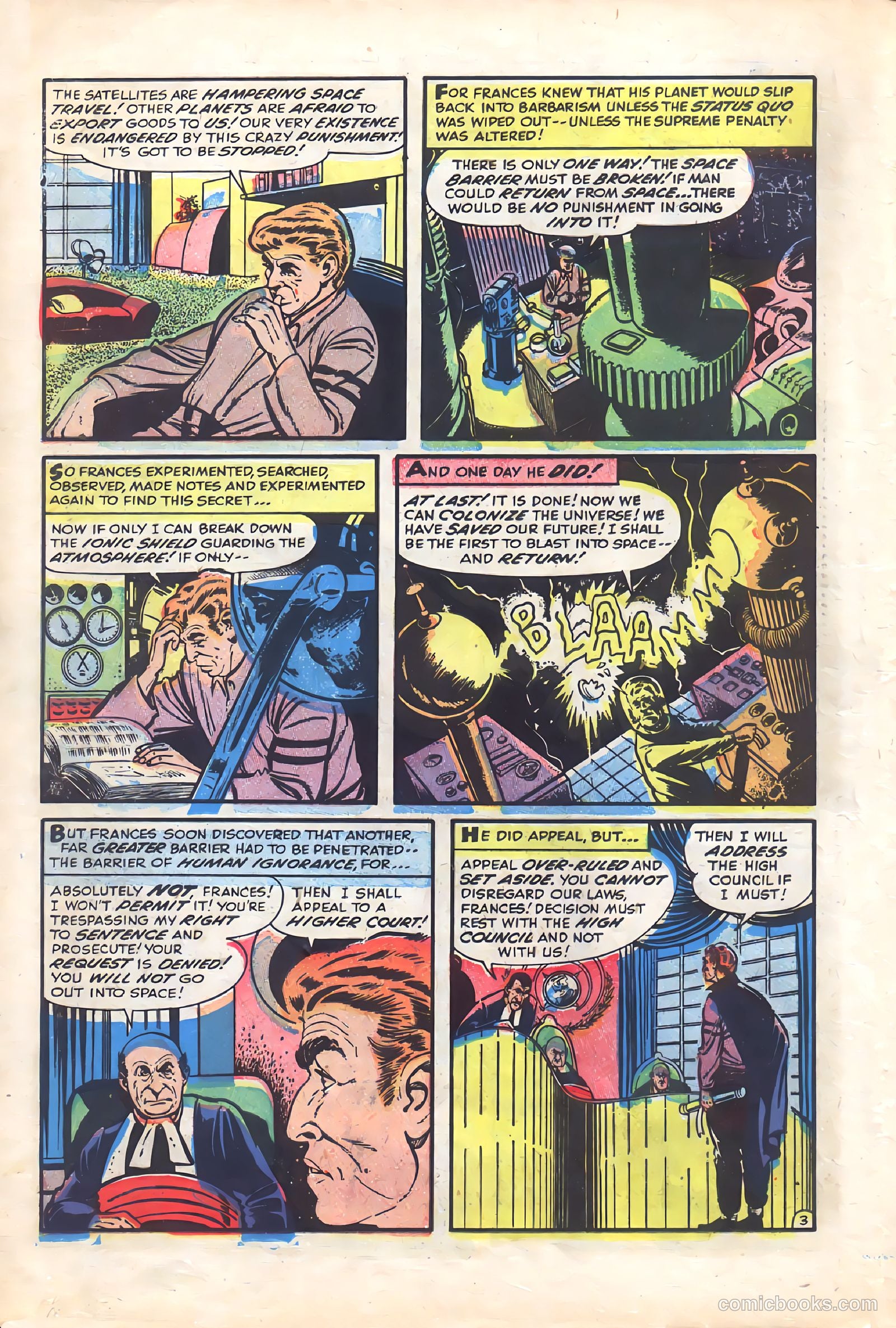 Race for the Moon #1 (1962) — page 14 of 36